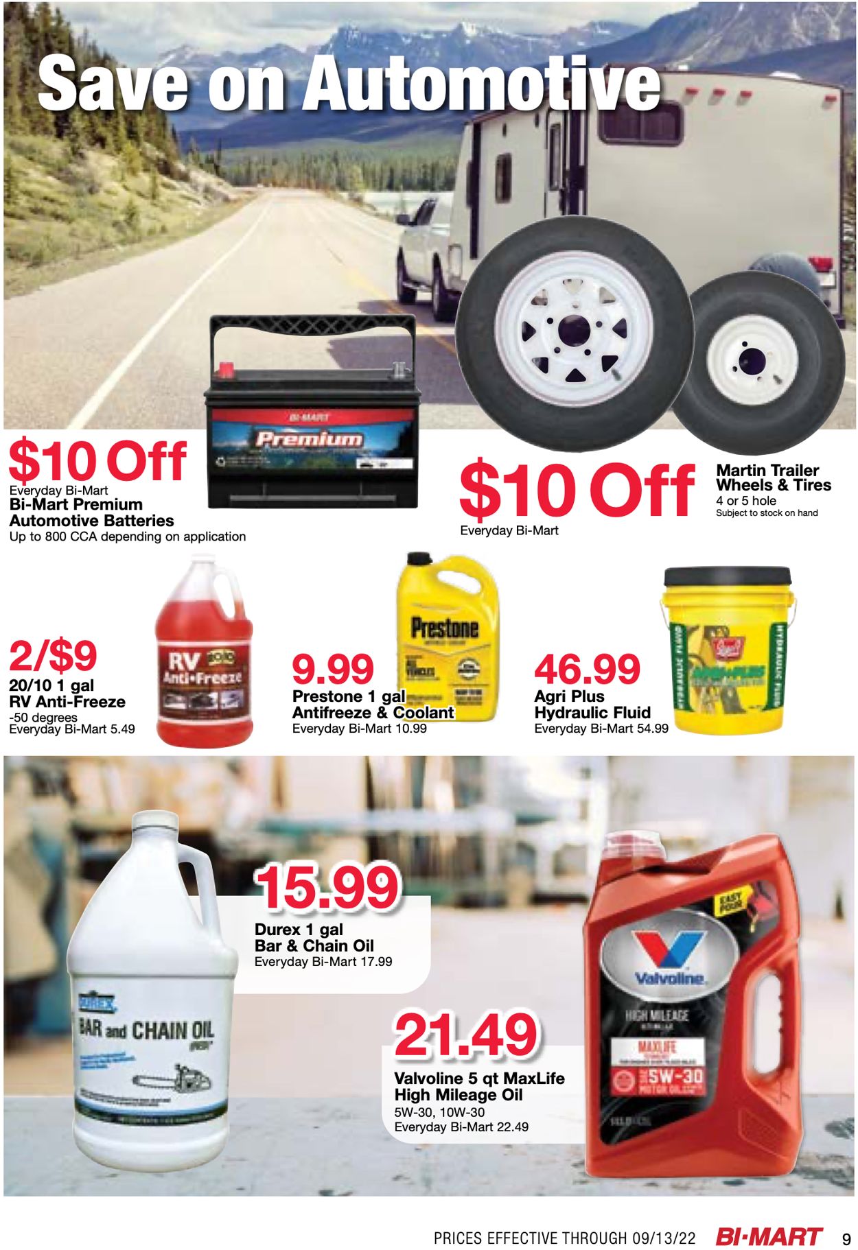 Bi-Mart Weekly Ad Circular - valid 08/30-09/13/2022 (Page 9)