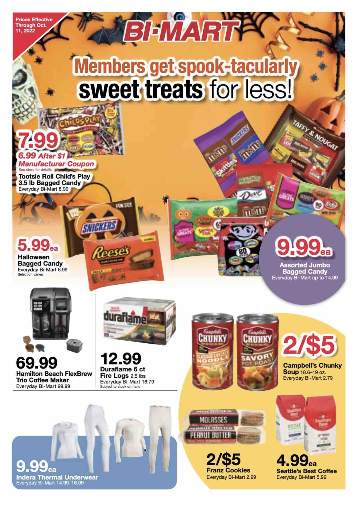 Bi-Mart Weekly Ad Circular - valid 09/27-10/11/2022