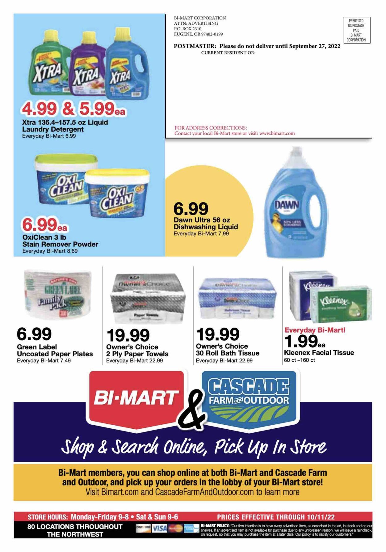 Bi-Mart Weekly Ad Circular - valid 09/27-10/11/2022 (Page 16)