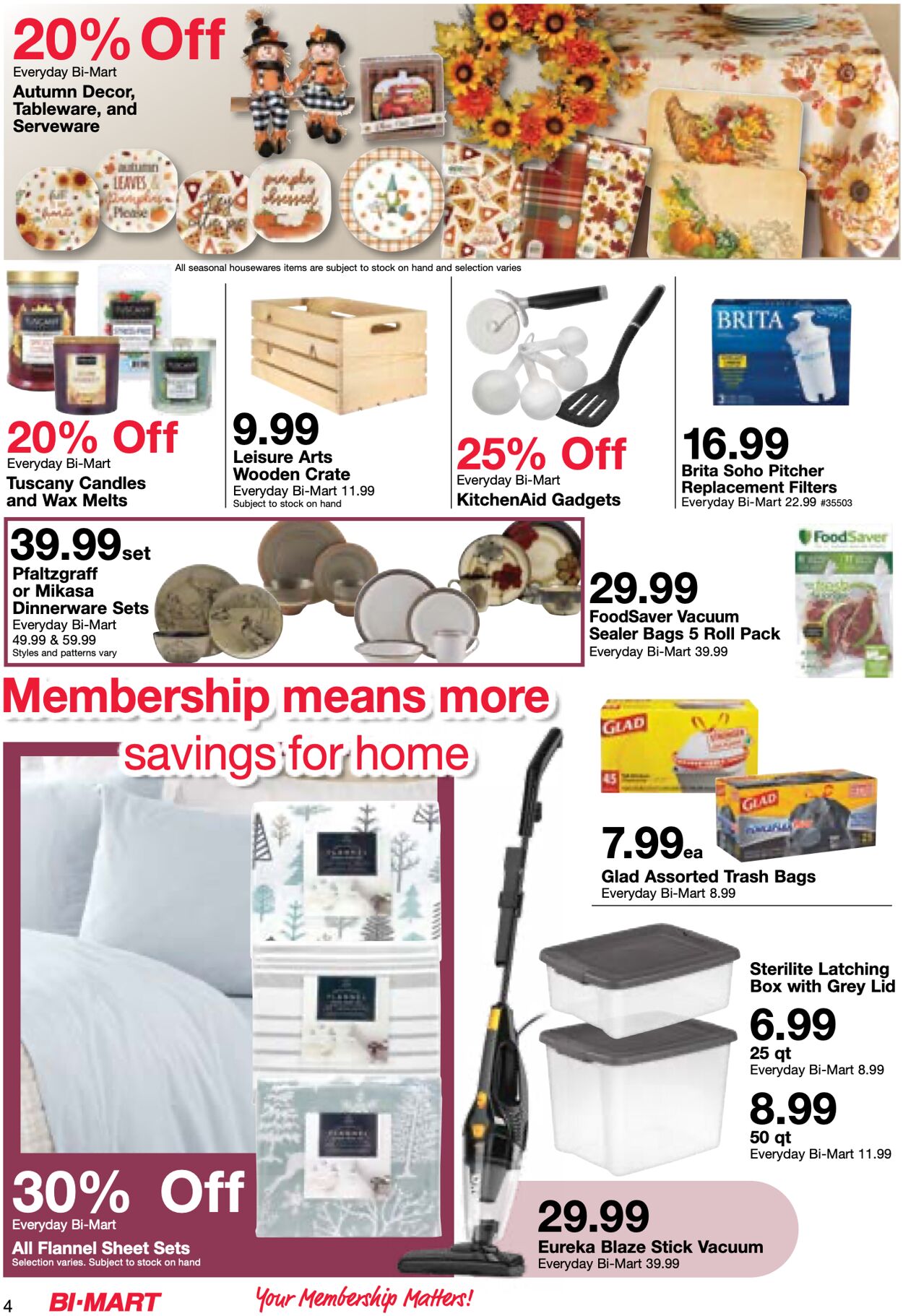 Bi-Mart Weekly Ad Circular - valid 10/25-11/08/2022 (Page 4)