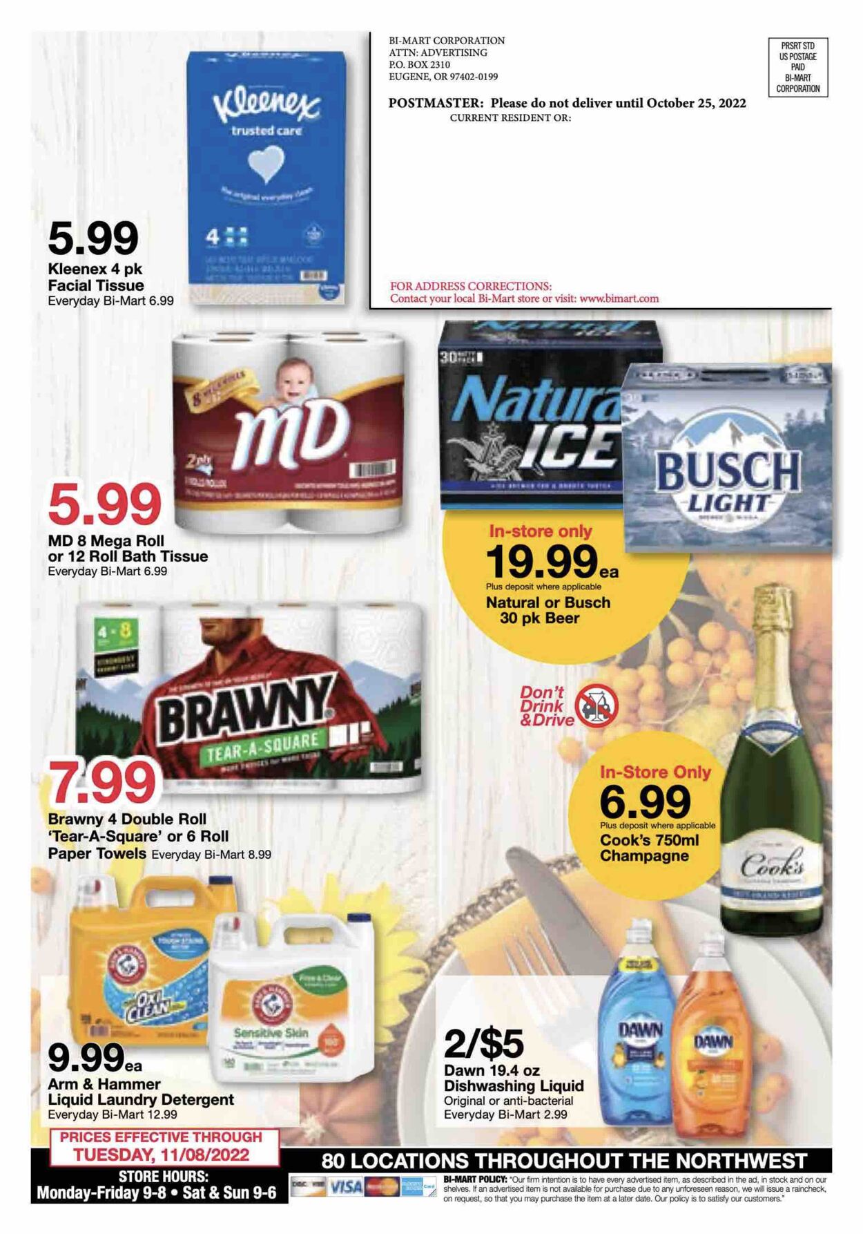 Bi-Mart Weekly Ad Circular - valid 10/25-11/08/2022 (Page 16)