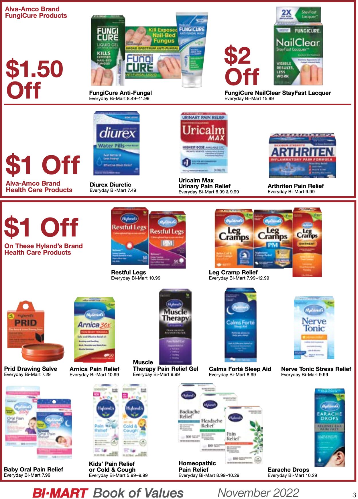 Bi-Mart Weekly Ad Circular - valid 11/01-11/09/2022 (Page 3)