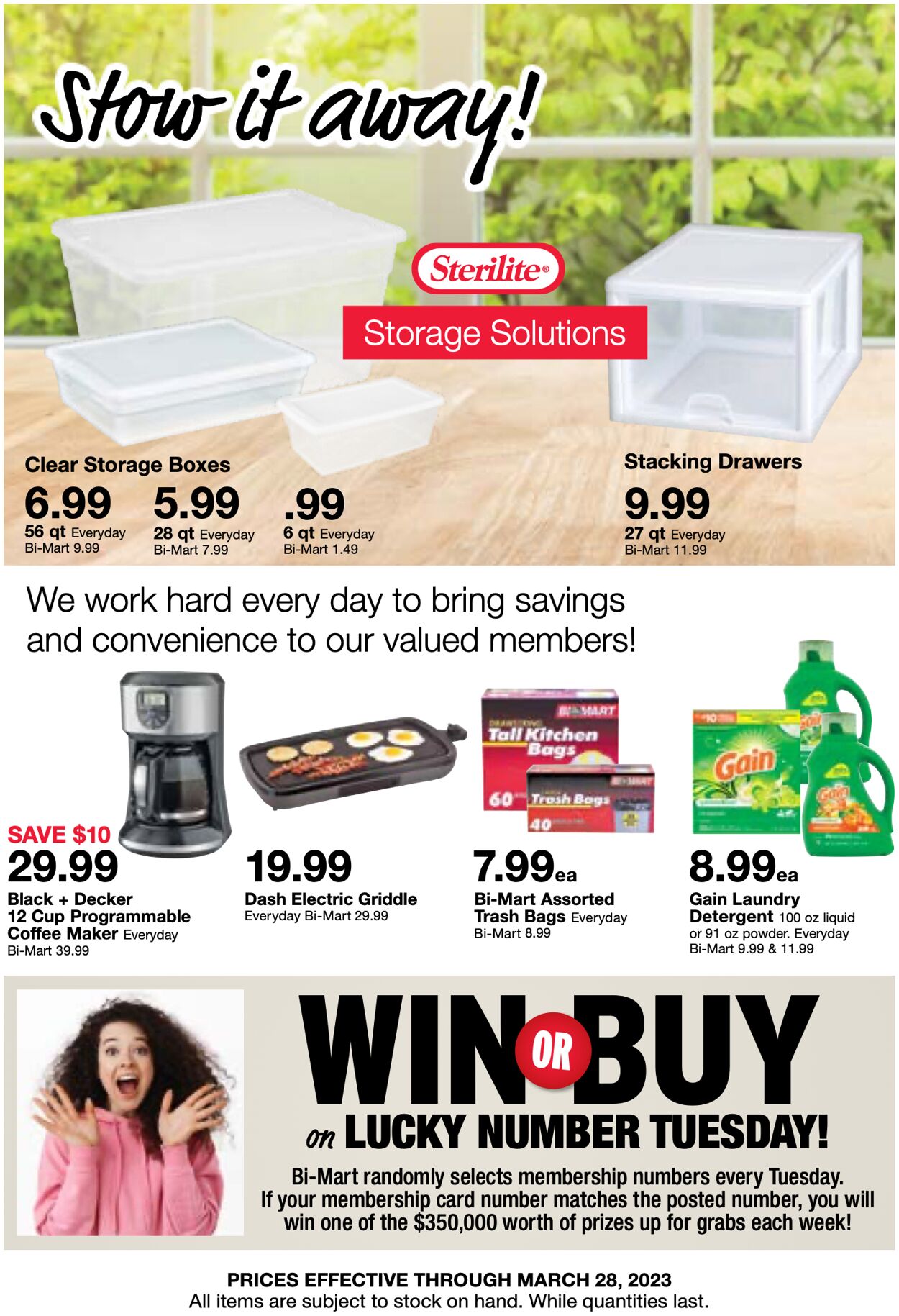 Bi-Mart Weekly Ad Circular - valid 03/15-03/28/2023 (Page 2)