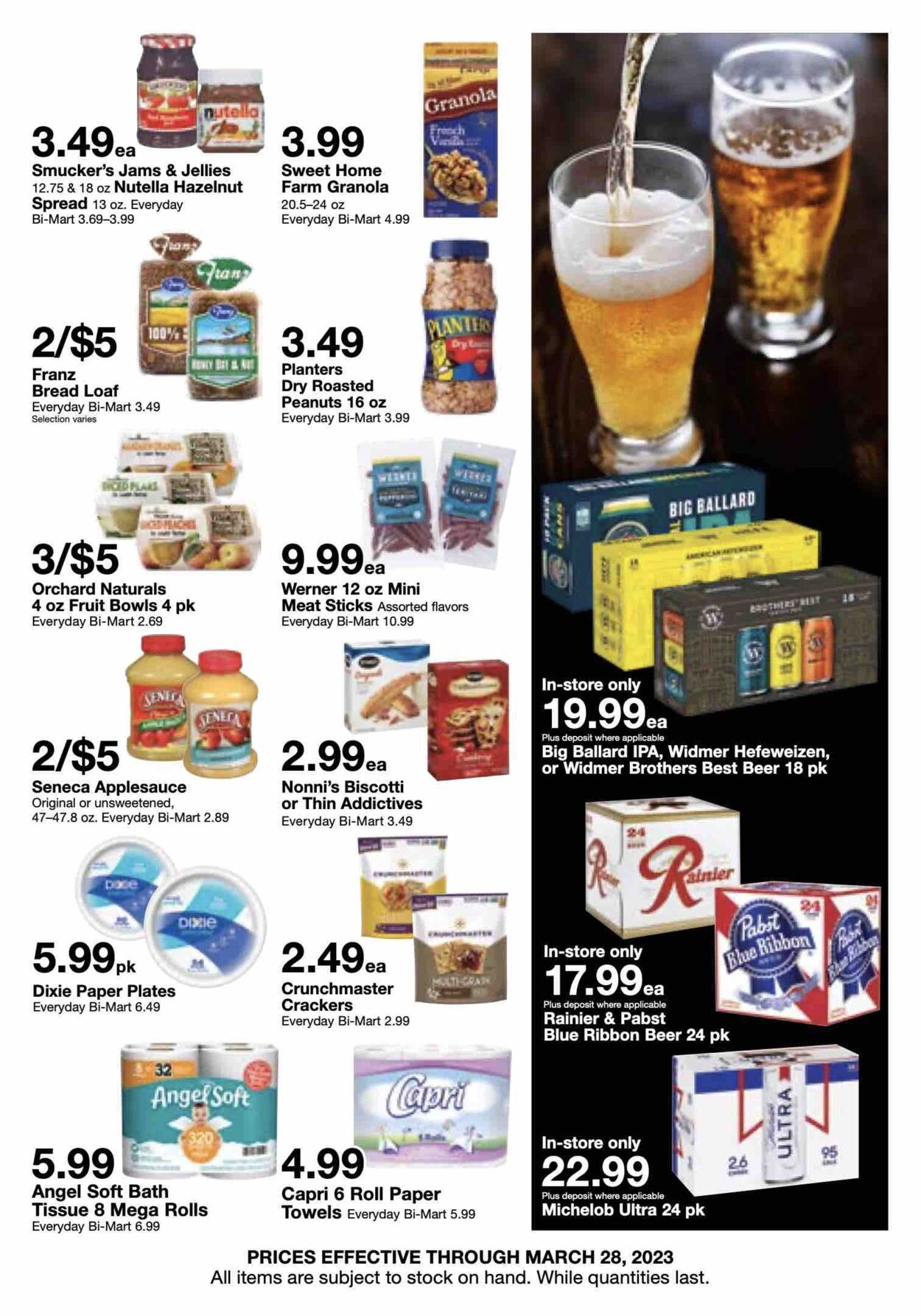 Bi-Mart Weekly Ad Circular - valid 03/15-03/28/2023 (Page 12)