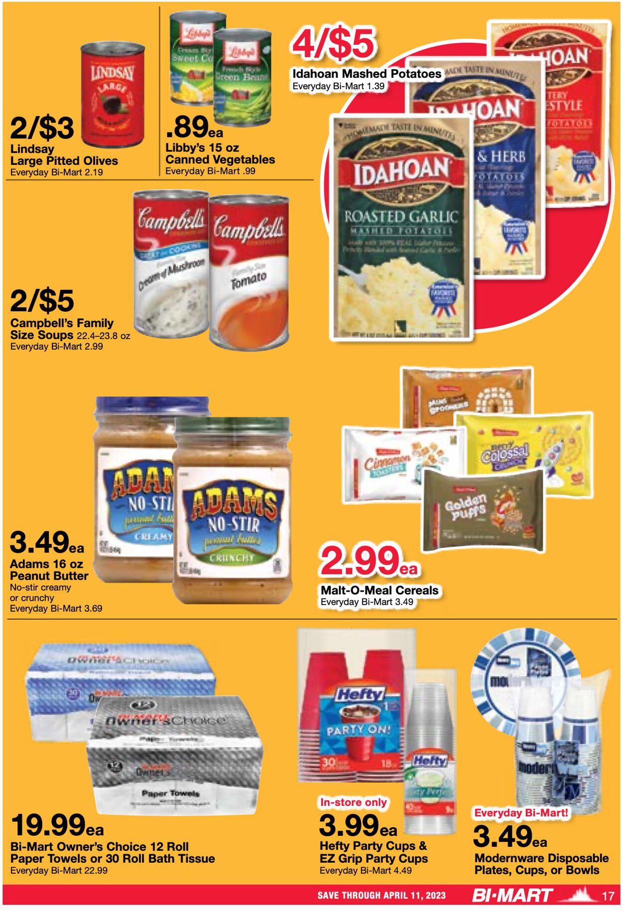 Bi-Mart Weekly Ad Circular - valid 03/28-04/11/2023 (Page 17)