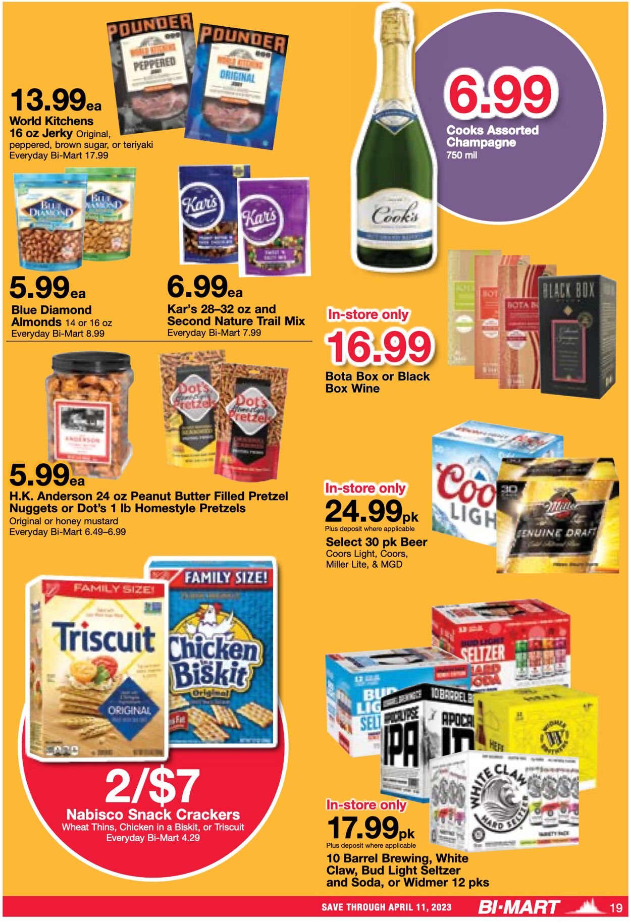 Bi-Mart Weekly Ad Circular - valid 03/28-04/11/2023 (Page 19)