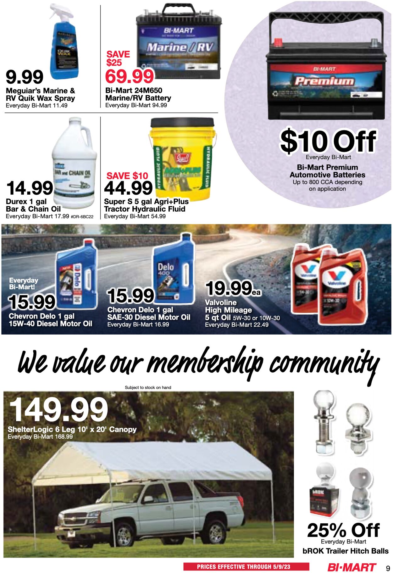 Bi-Mart Weekly Ad Circular - valid 04/25-05/09/2023 (Page 9)