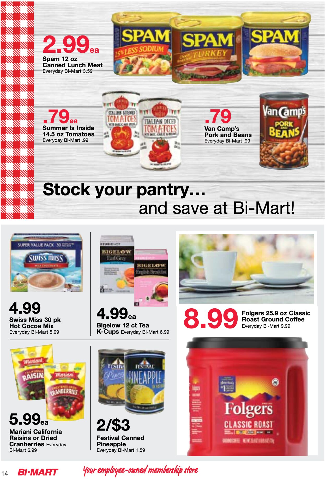 Bi-Mart Weekly Ad Circular - valid 05/09-05/23/2023 (Page 14)