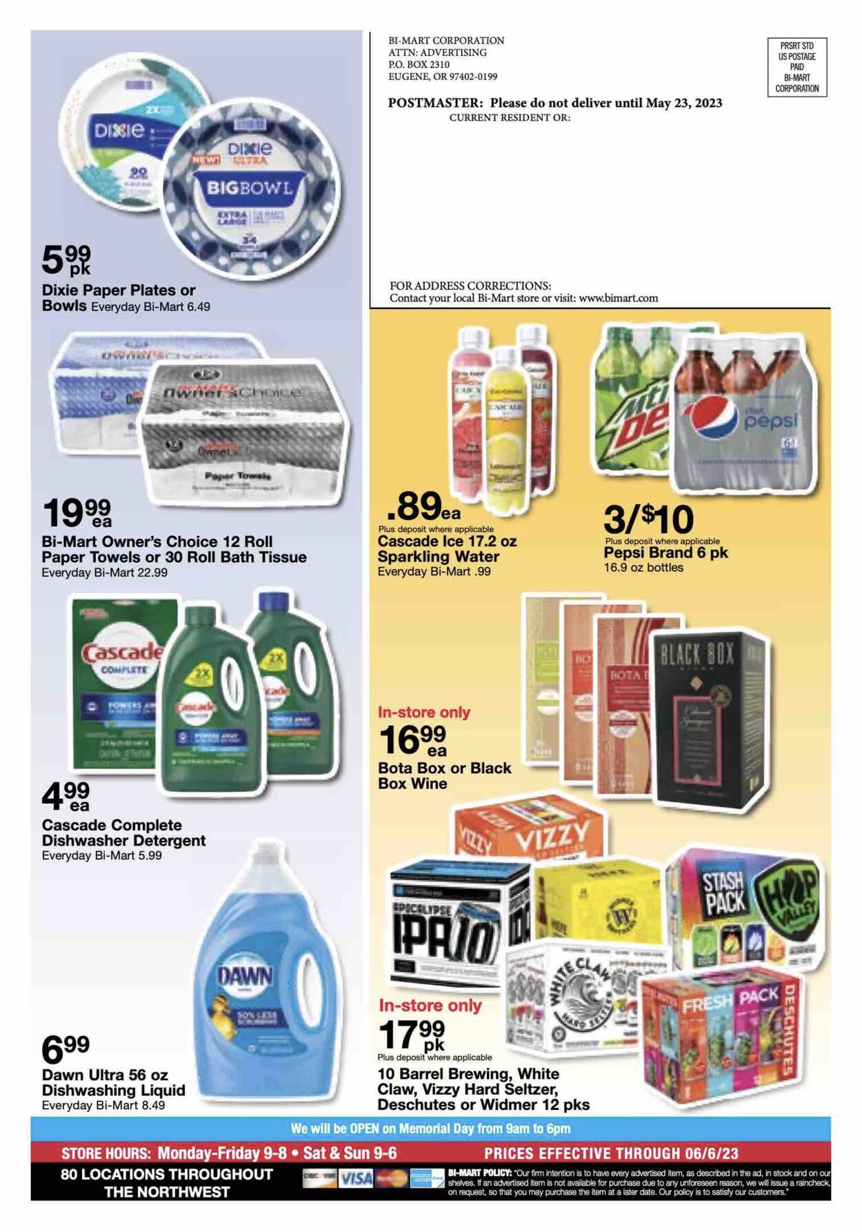 Bi-Mart Weekly Ad Circular - valid 05/23-05/30/2023 (Page 20)