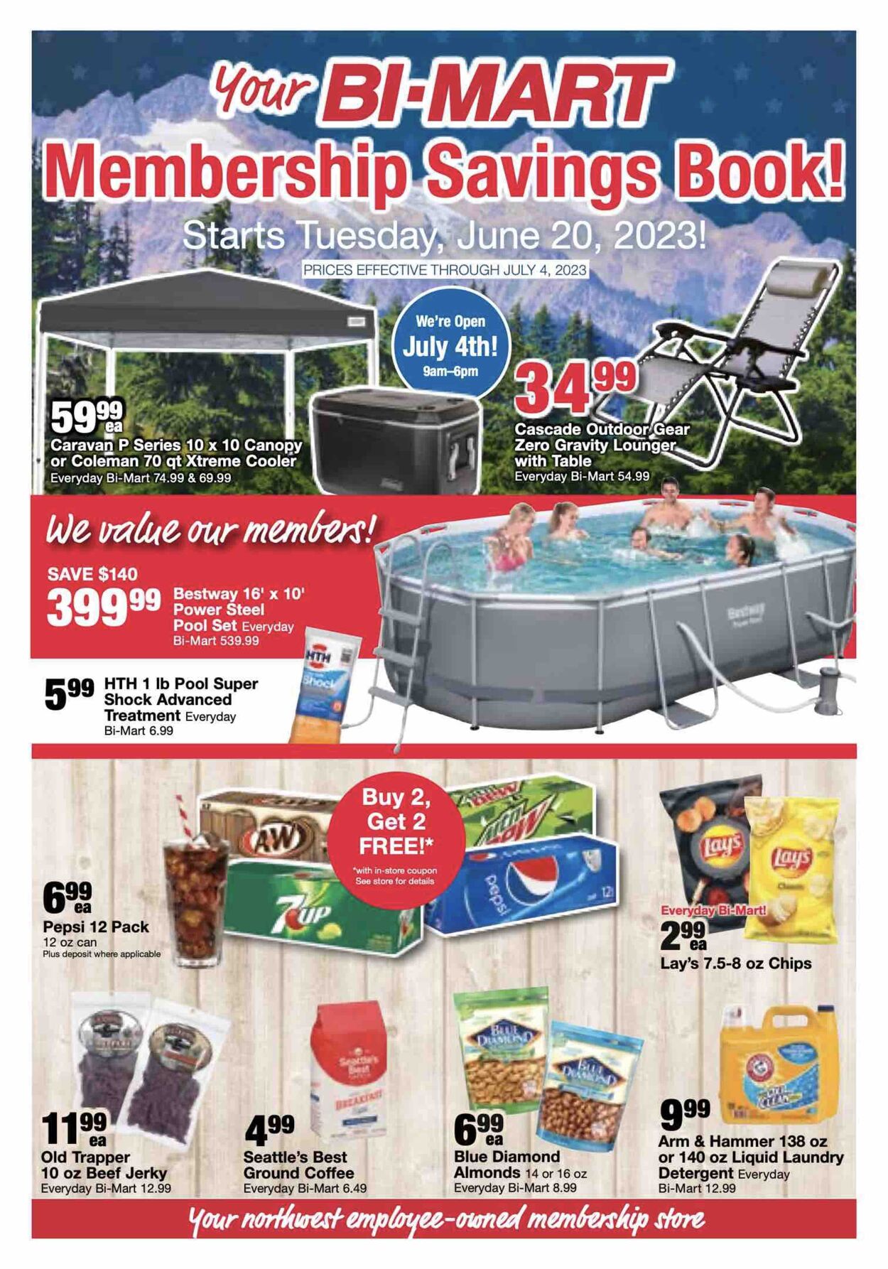 Bi-Mart Weekly Ad Circular - valid 06/20-06/27/2023