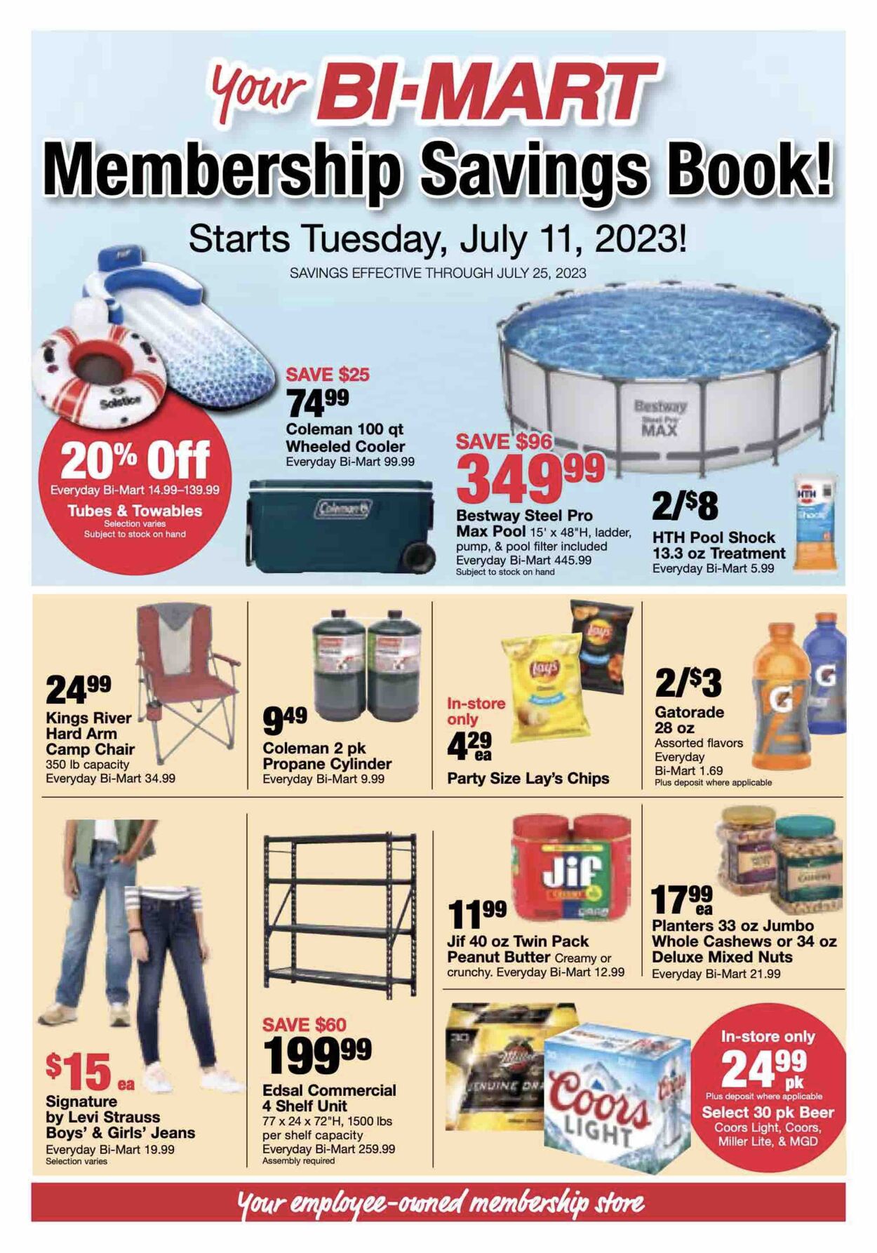 Bi-Mart Weekly Ad Circular - valid 07/11-07/18/2023