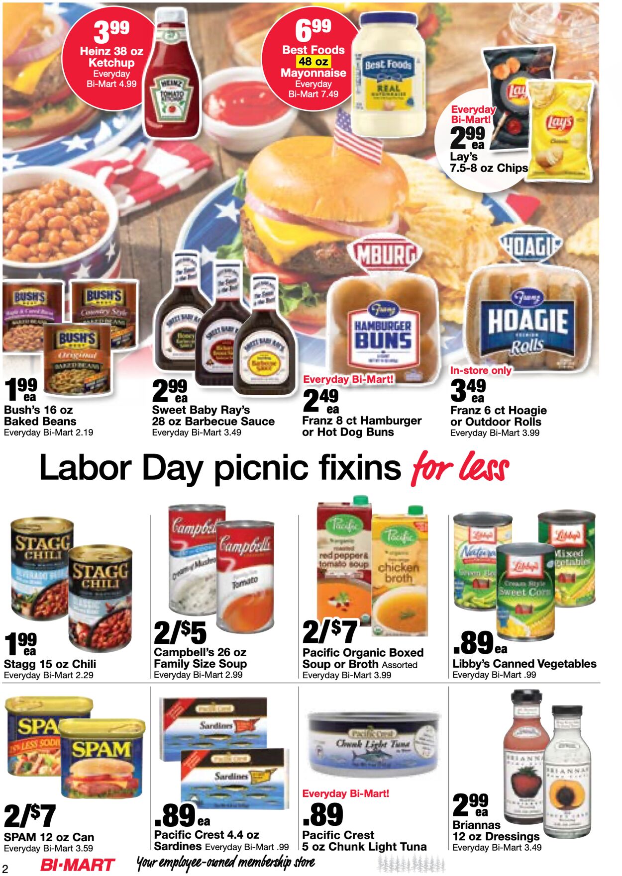 Bi-Mart Weekly Ad Circular - valid 08/29-09/05/2023 (Page 2)