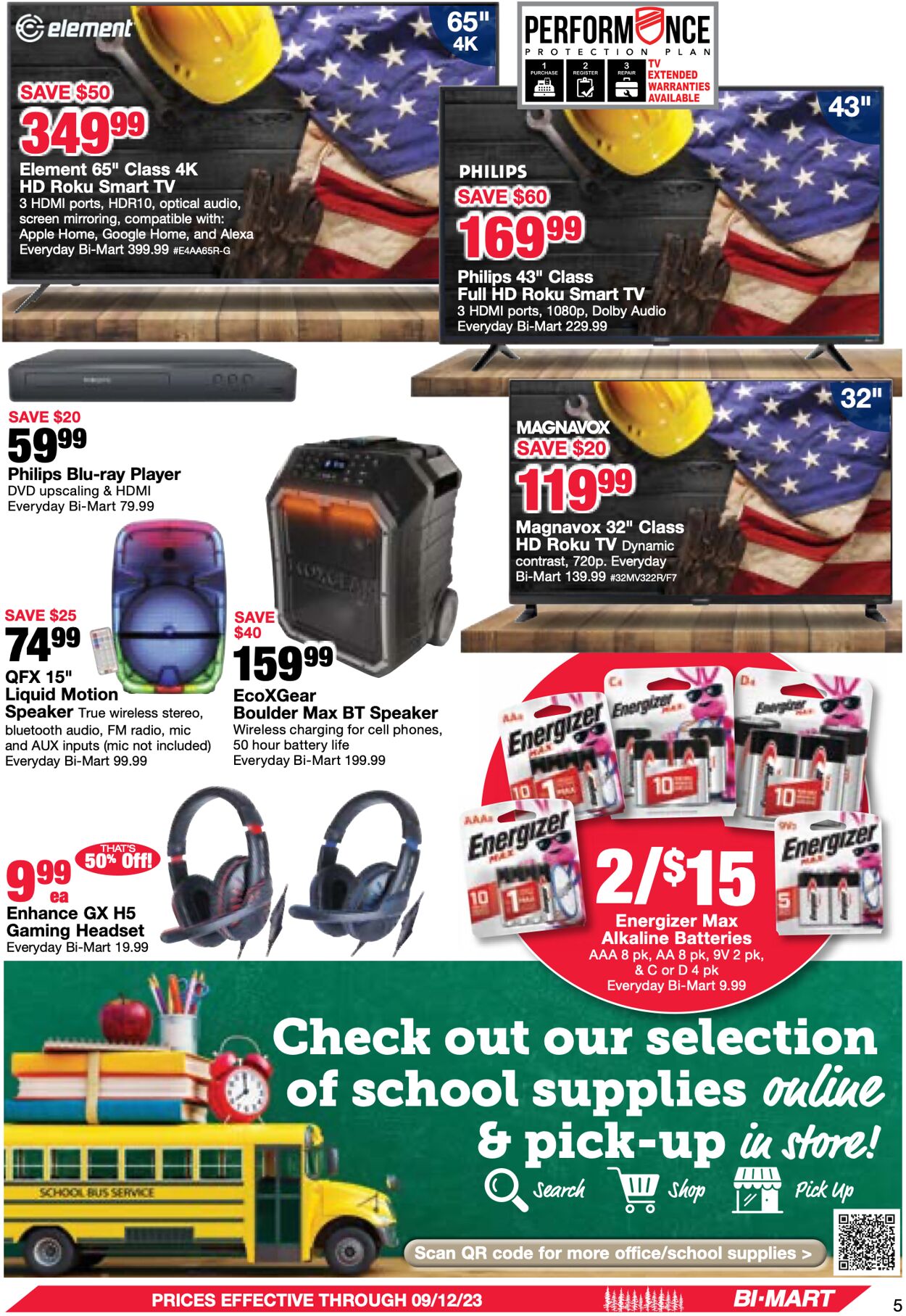Bi-Mart Weekly Ad Circular - valid 08/29-09/05/2023 (Page 5)