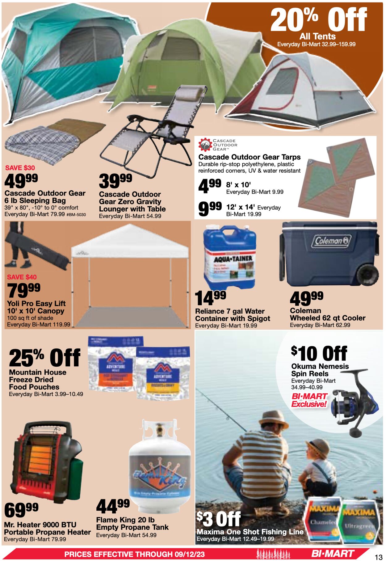 Bi-Mart Weekly Ad Circular - valid 08/29-09/05/2023 (Page 13)