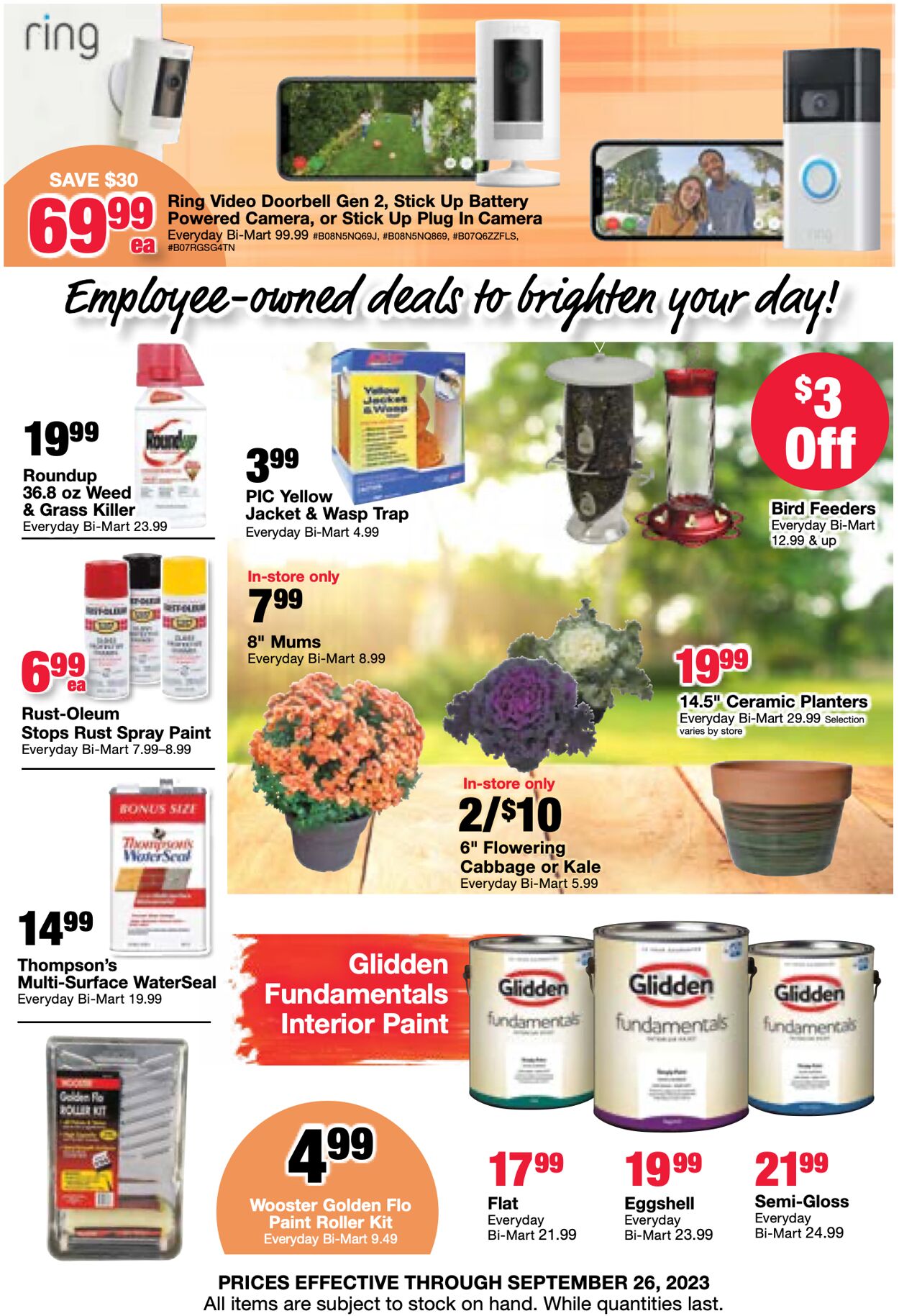 Bi-Mart Weekly Ad Circular - valid 09/13-09/20/2023 (Page 9)