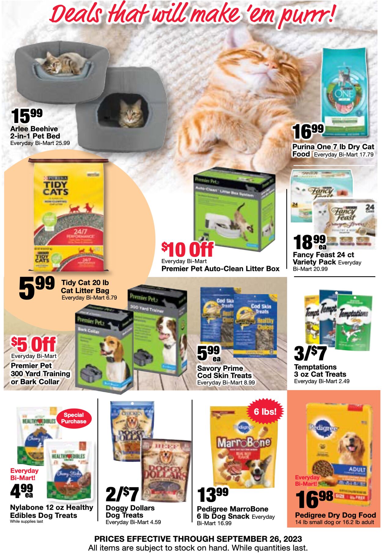 Bi-Mart Weekly Ad Circular - valid 09/13-09/20/2023 (Page 14)
