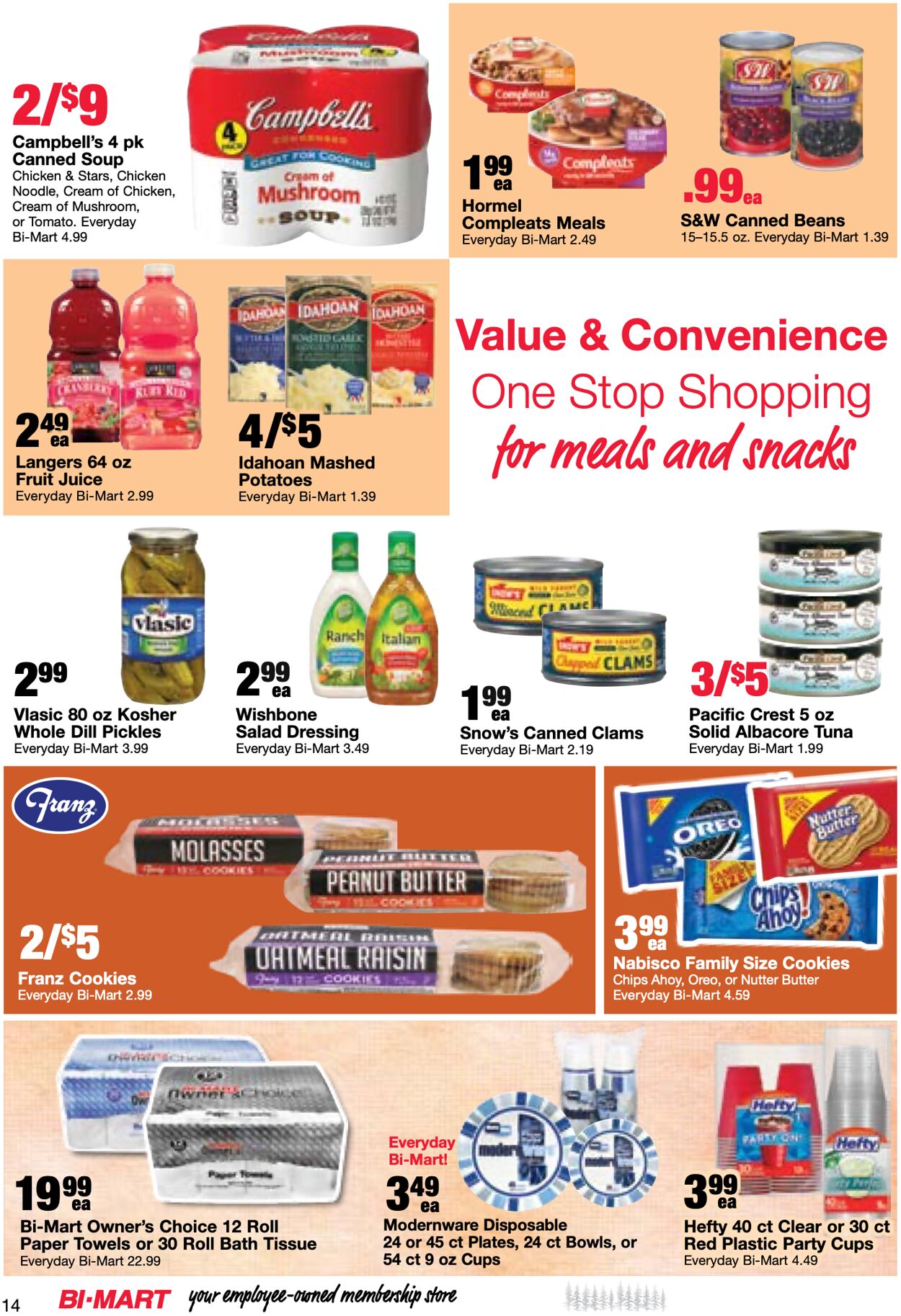 Bi-Mart Weekly Ad Circular - valid 09/26-10/03/2023 (Page 14)