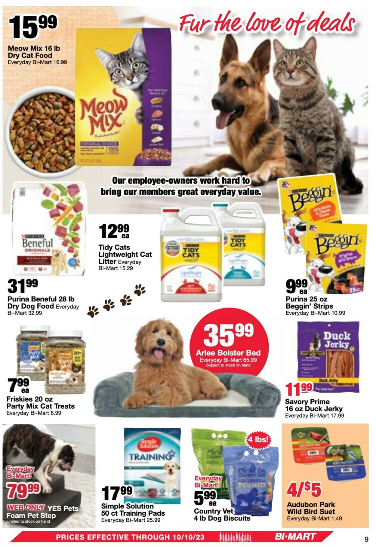 Bi-Mart Weekly Ad Circular - valid 10/01-10/10/2023 (Page 9)