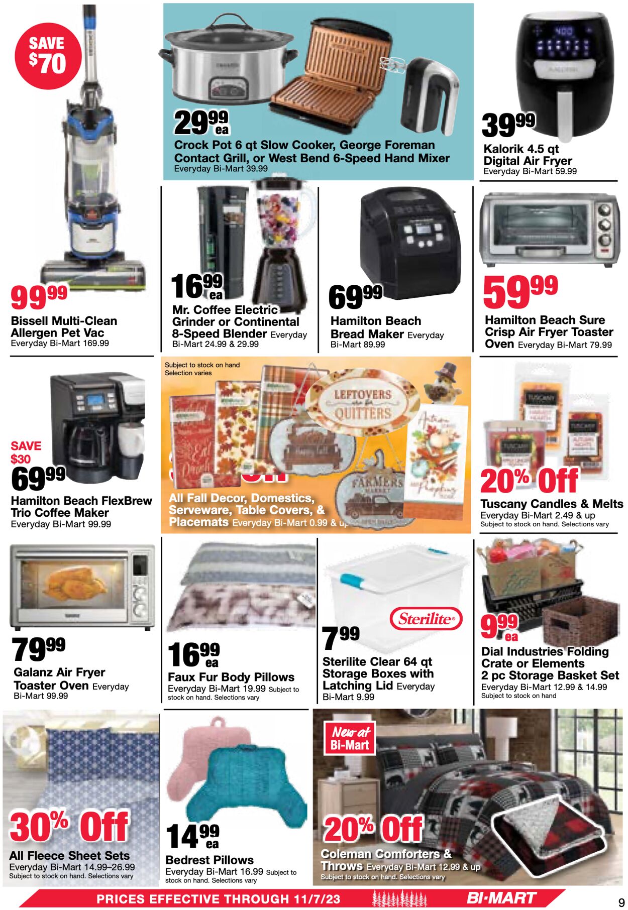 Bi-Mart Weekly Ad Circular - valid 10/24-10/31/2023 (Page 9)