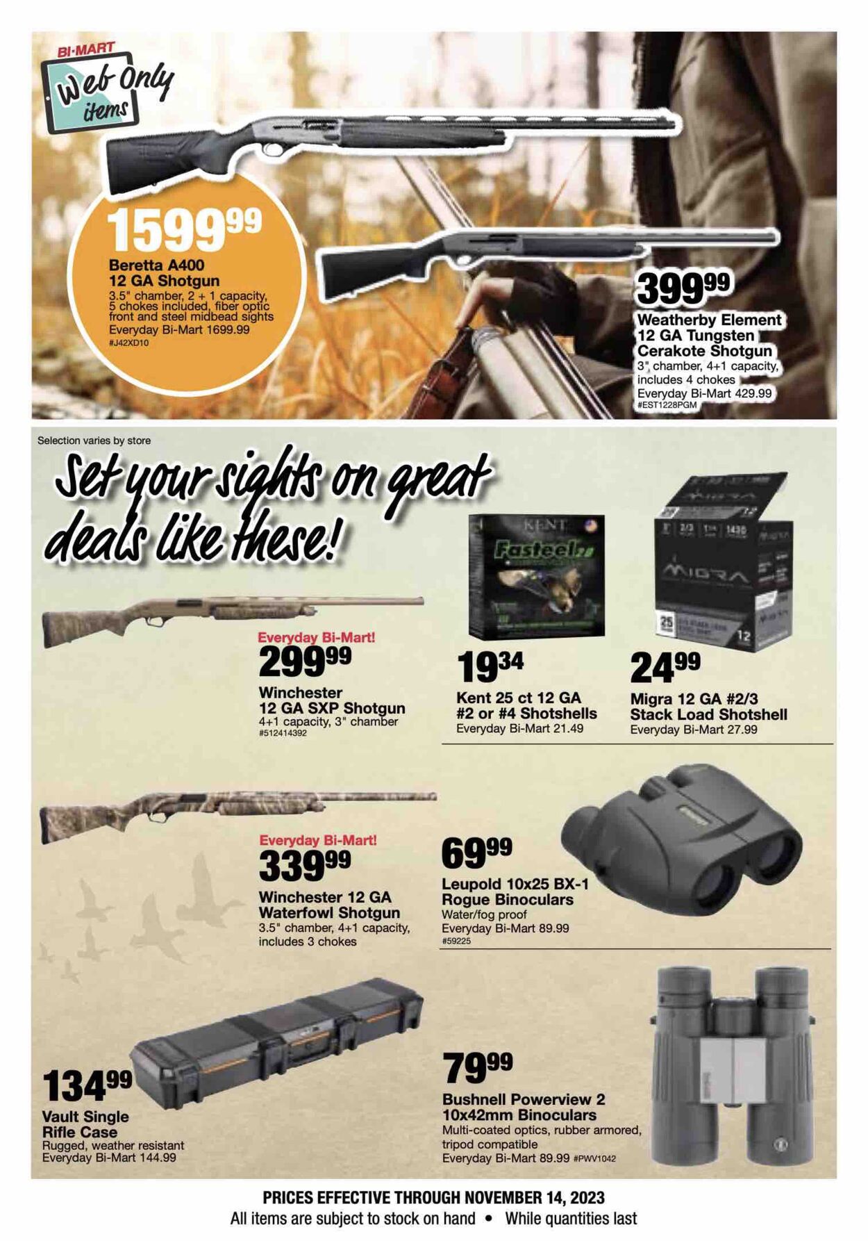 Bi-Mart Weekly Ad Circular - valid 10/31-11/07/2023 (Page 2)