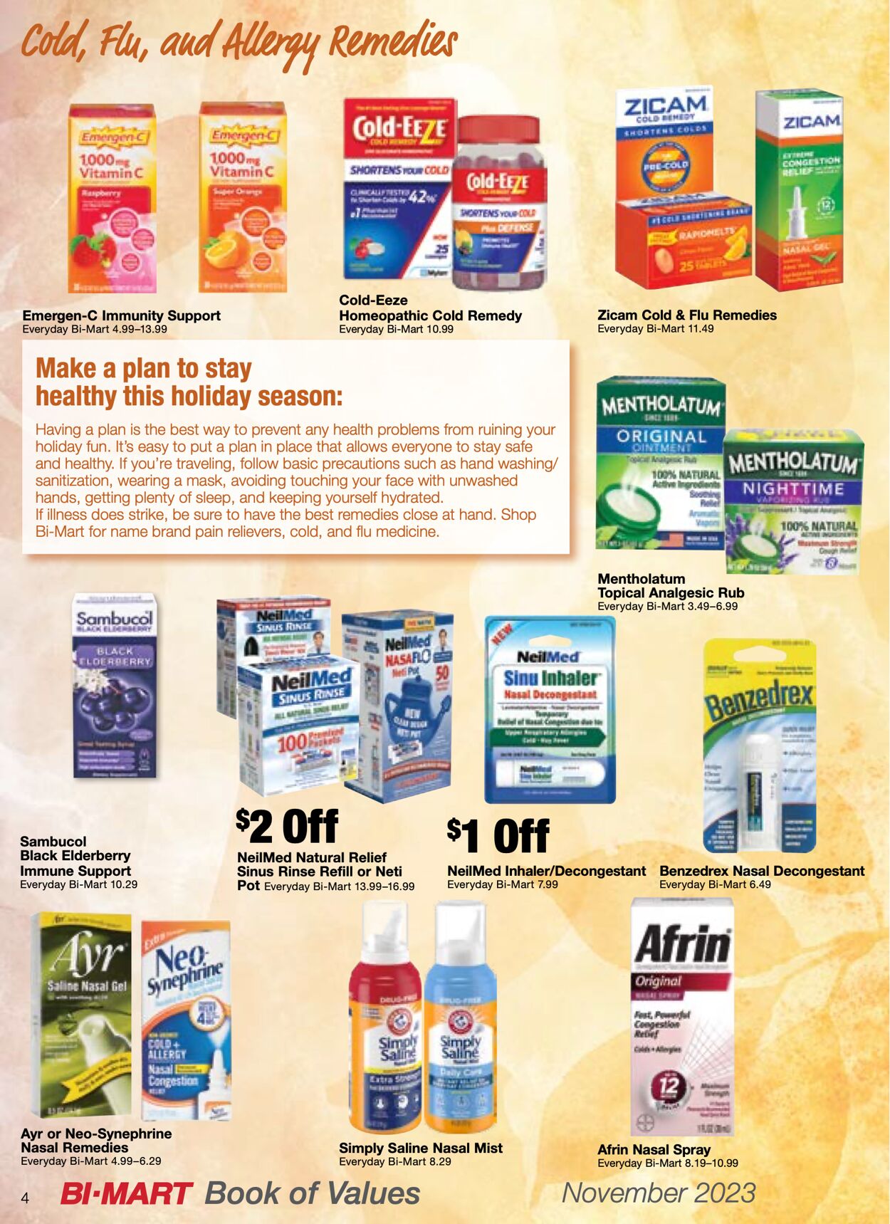 Bi-Mart Weekly Ad Circular - valid 11/01-11/08/2023 (Page 4)
