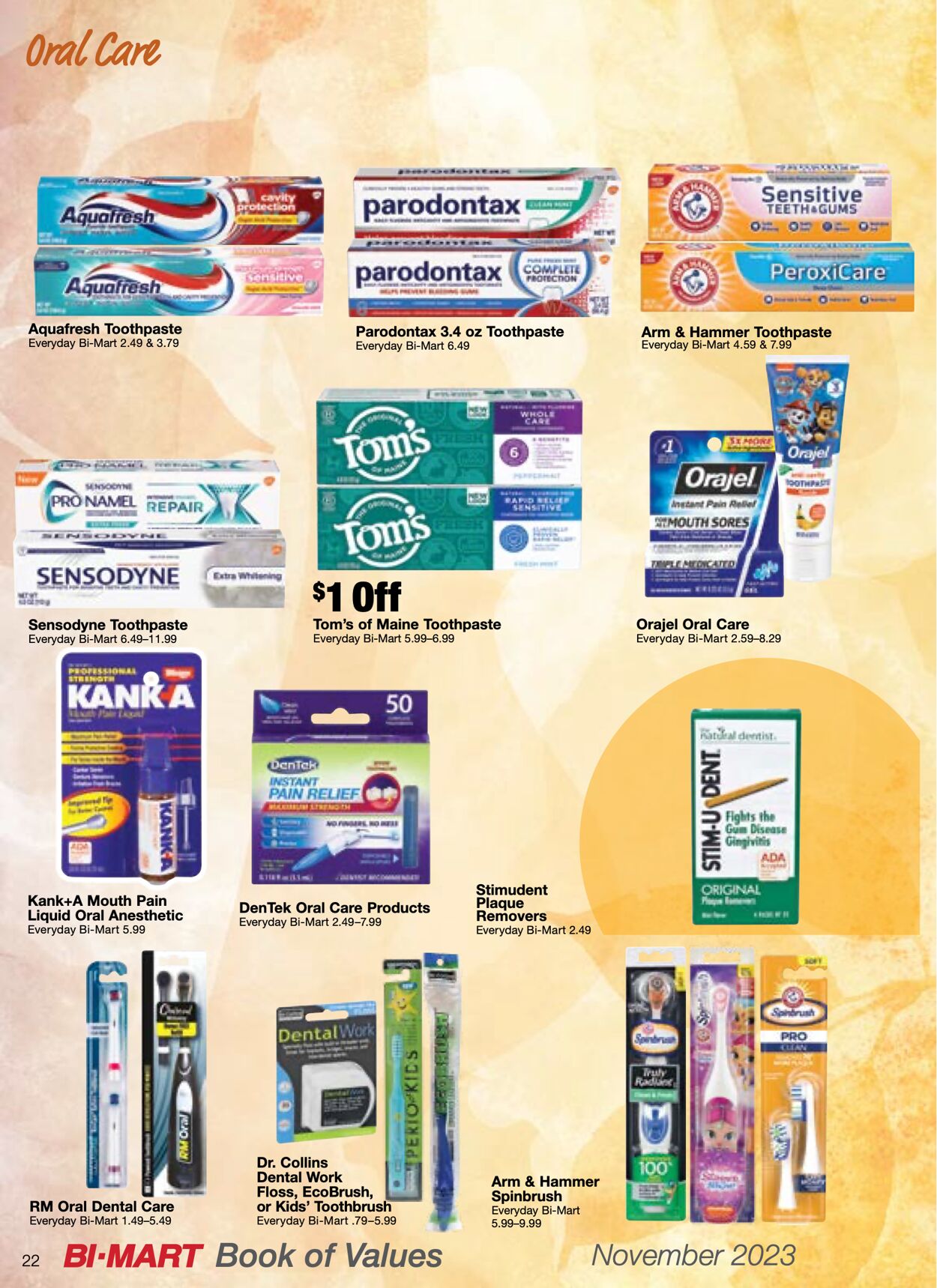 Bi-Mart Weekly Ad Circular - valid 11/01-11/08/2023 (Page 22)