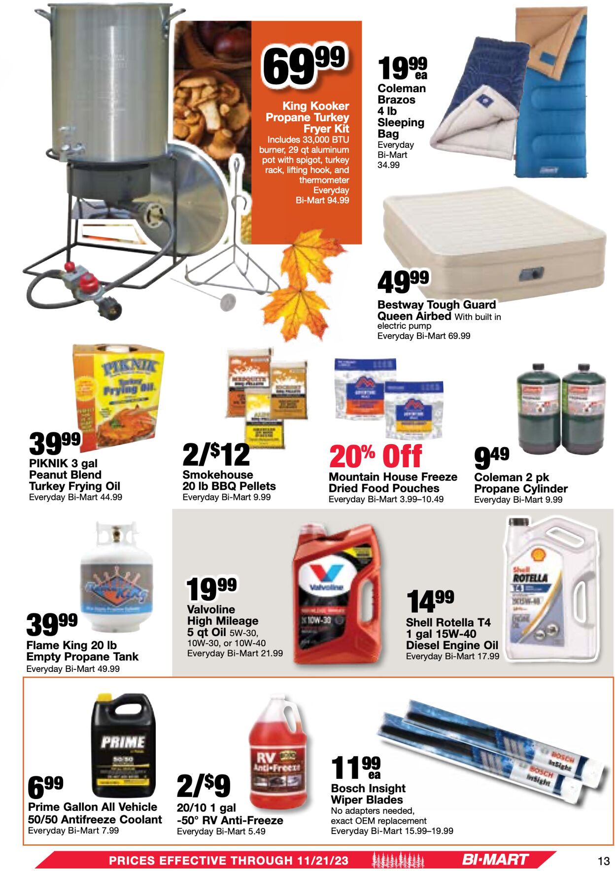 Bi-Mart Weekly Ad Circular - valid 11/07-11/14/2023 (Page 13)