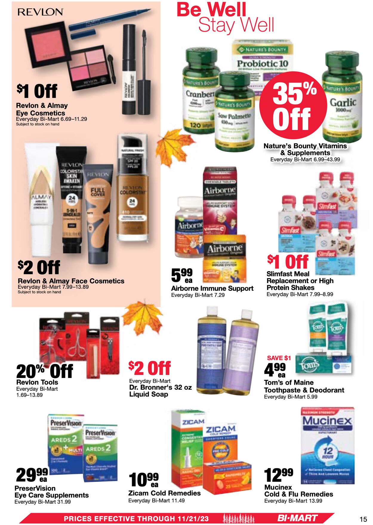 Bi-Mart Weekly Ad Circular - valid 11/07-11/14/2023 (Page 15)