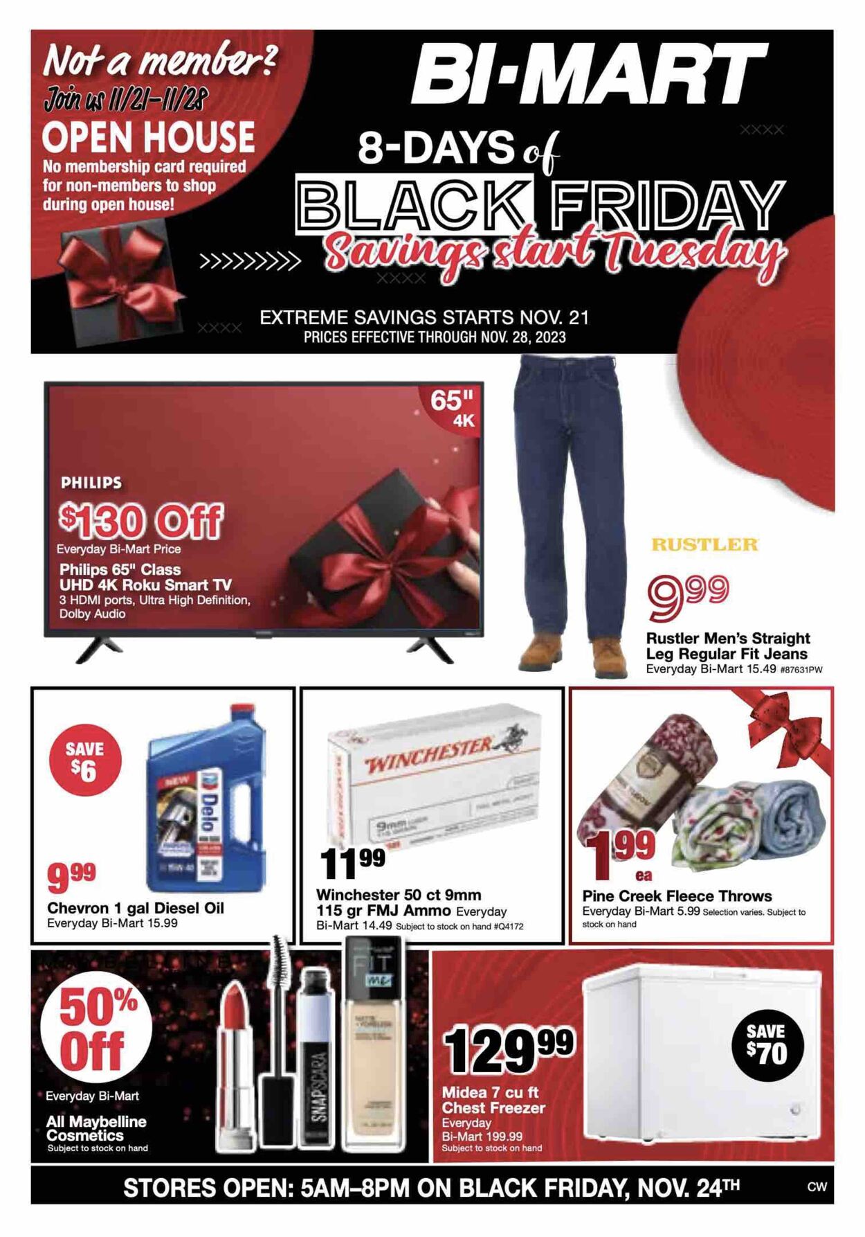 Bi-Mart Weekly Ad Circular - valid 11/21-11/28/2023