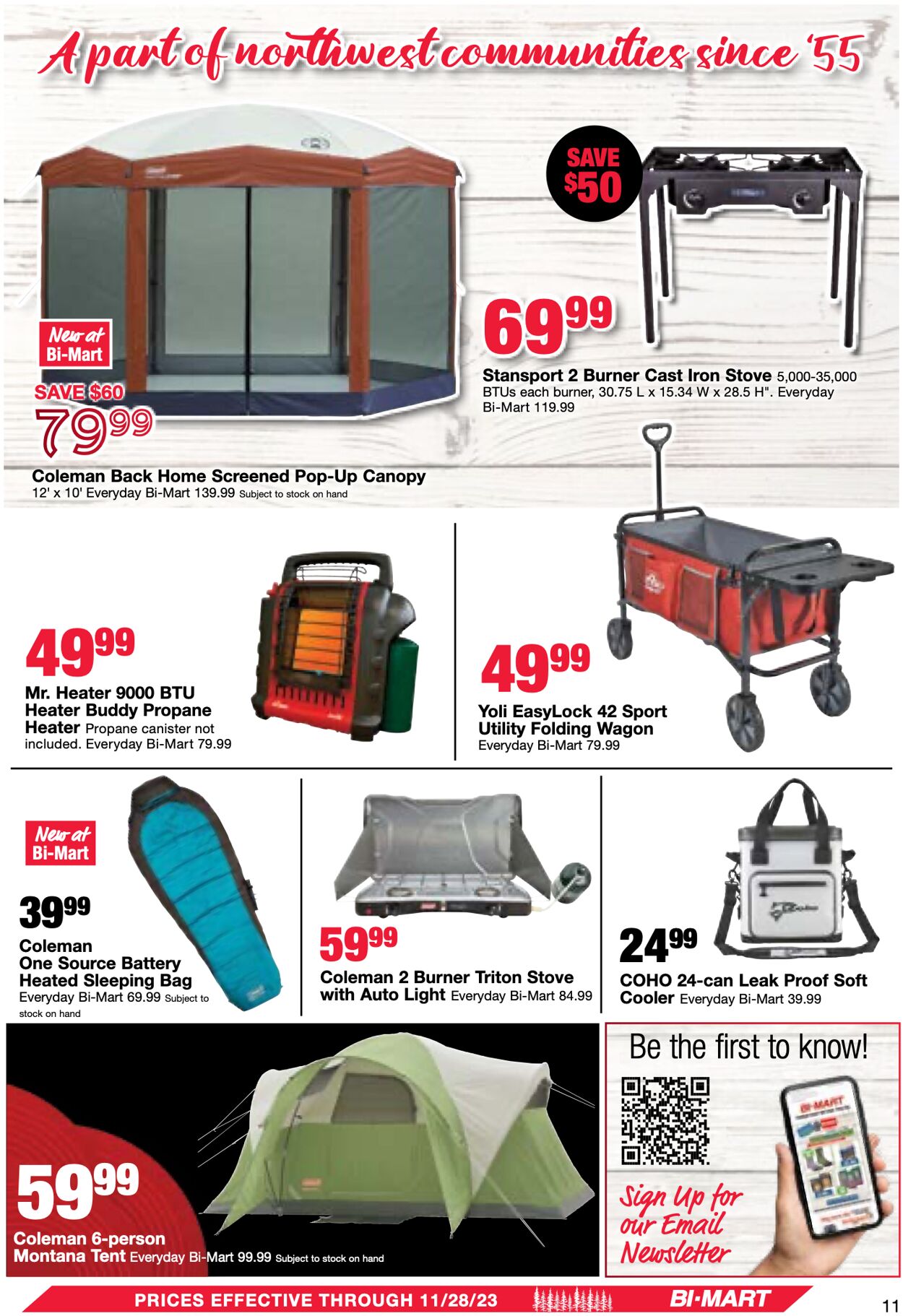 Bi-Mart Weekly Ad Circular - valid 11/21-11/28/2023 (Page 11)
