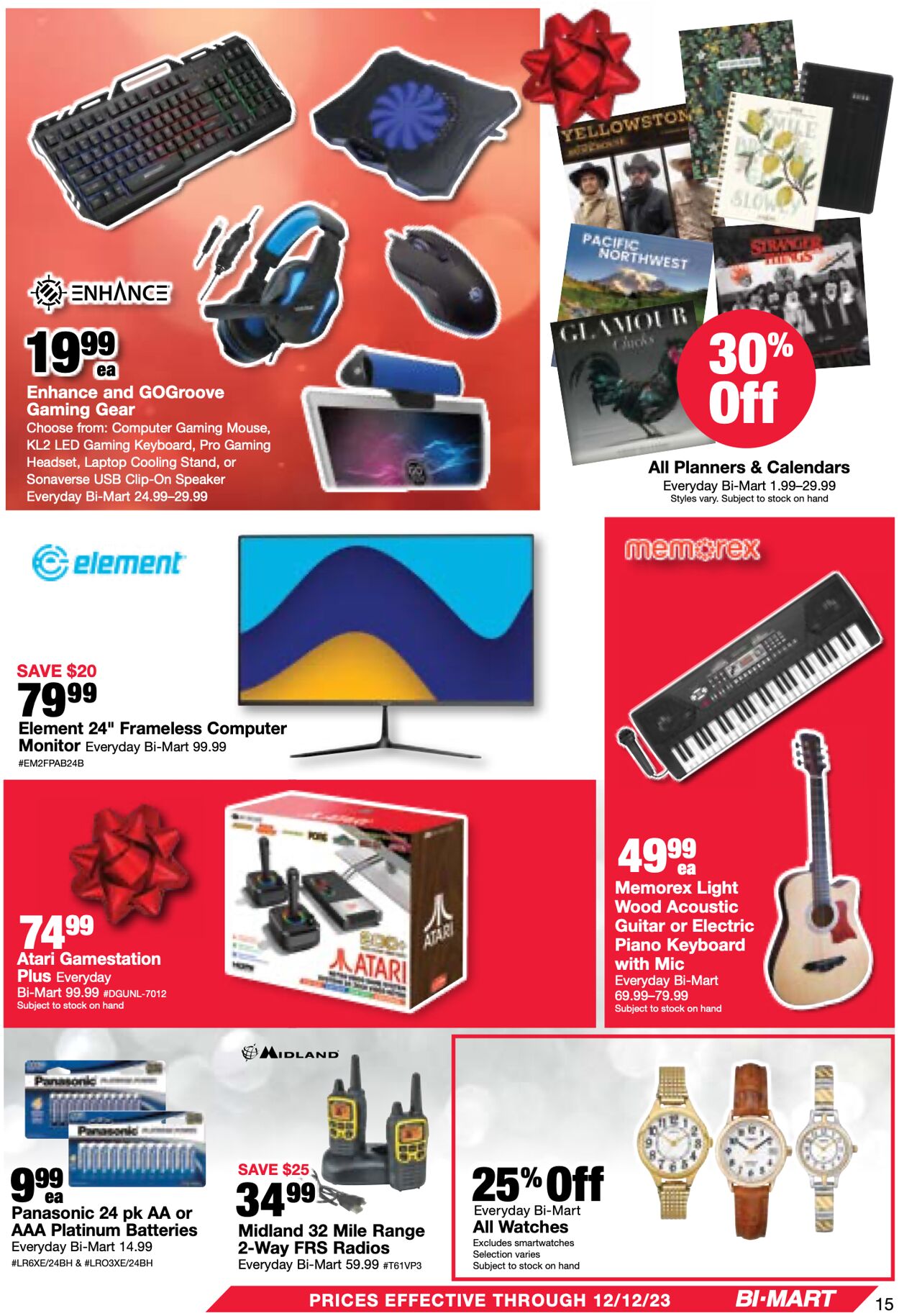 Bi-Mart Weekly Ad Circular - valid 11/28-12/05/2023 (Page 15)