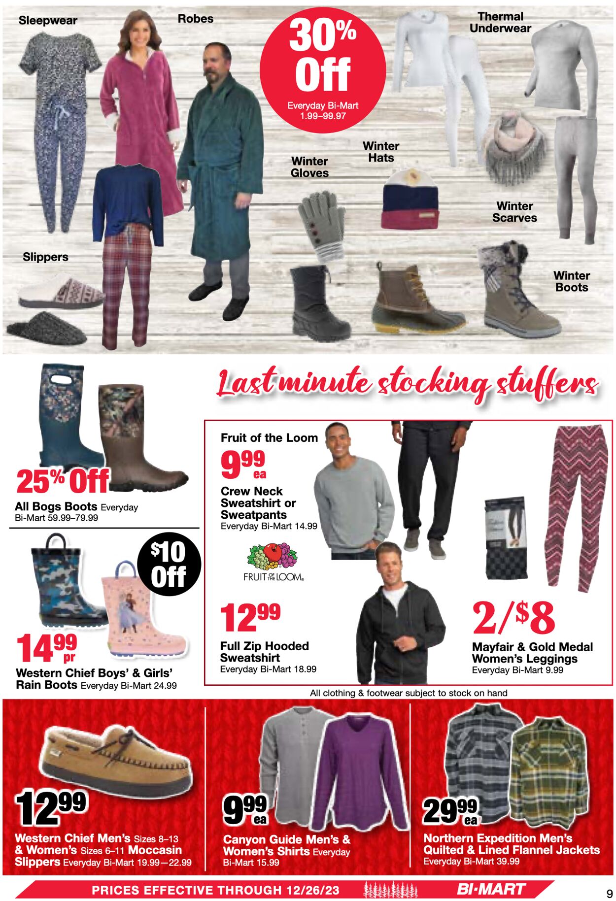 Bi-Mart Weekly Ad Circular - valid 12/12-12/19/2023 (Page 9)