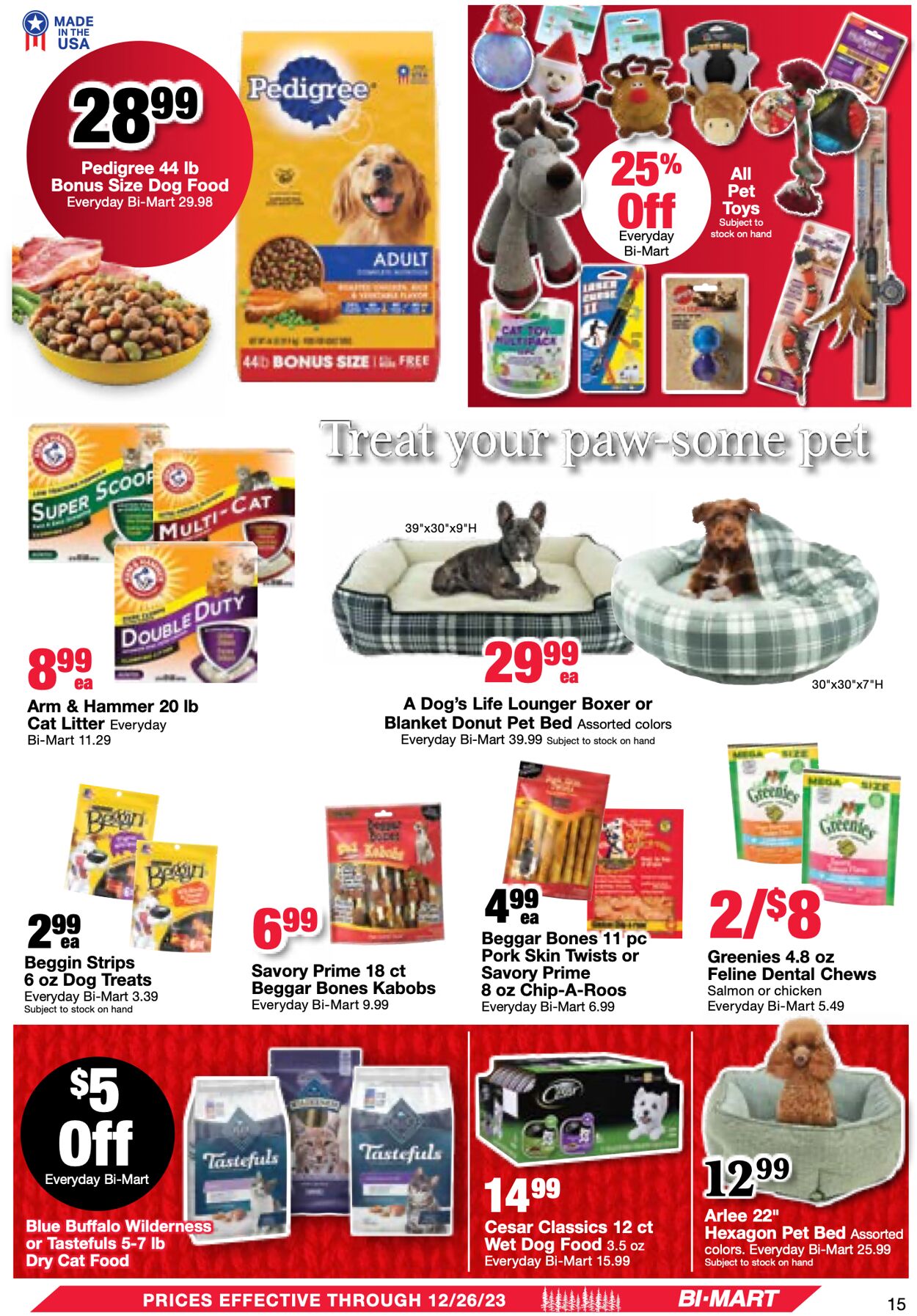 Bi-Mart Weekly Ad Circular - valid 12/12-12/19/2023 (Page 15)