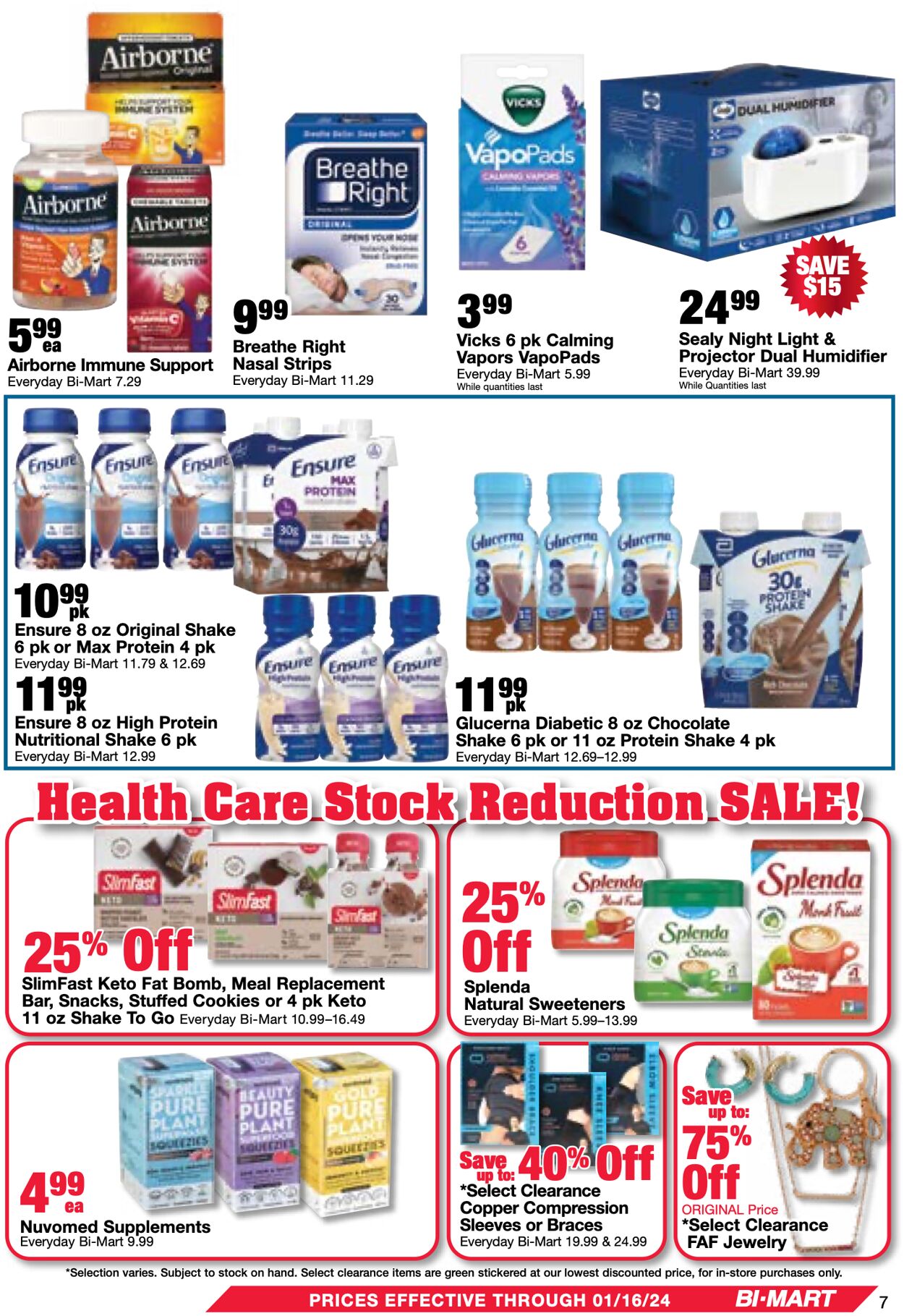 Bi-Mart Weekly Ad Circular - valid 01/02-01/09/2024 (Page 7)