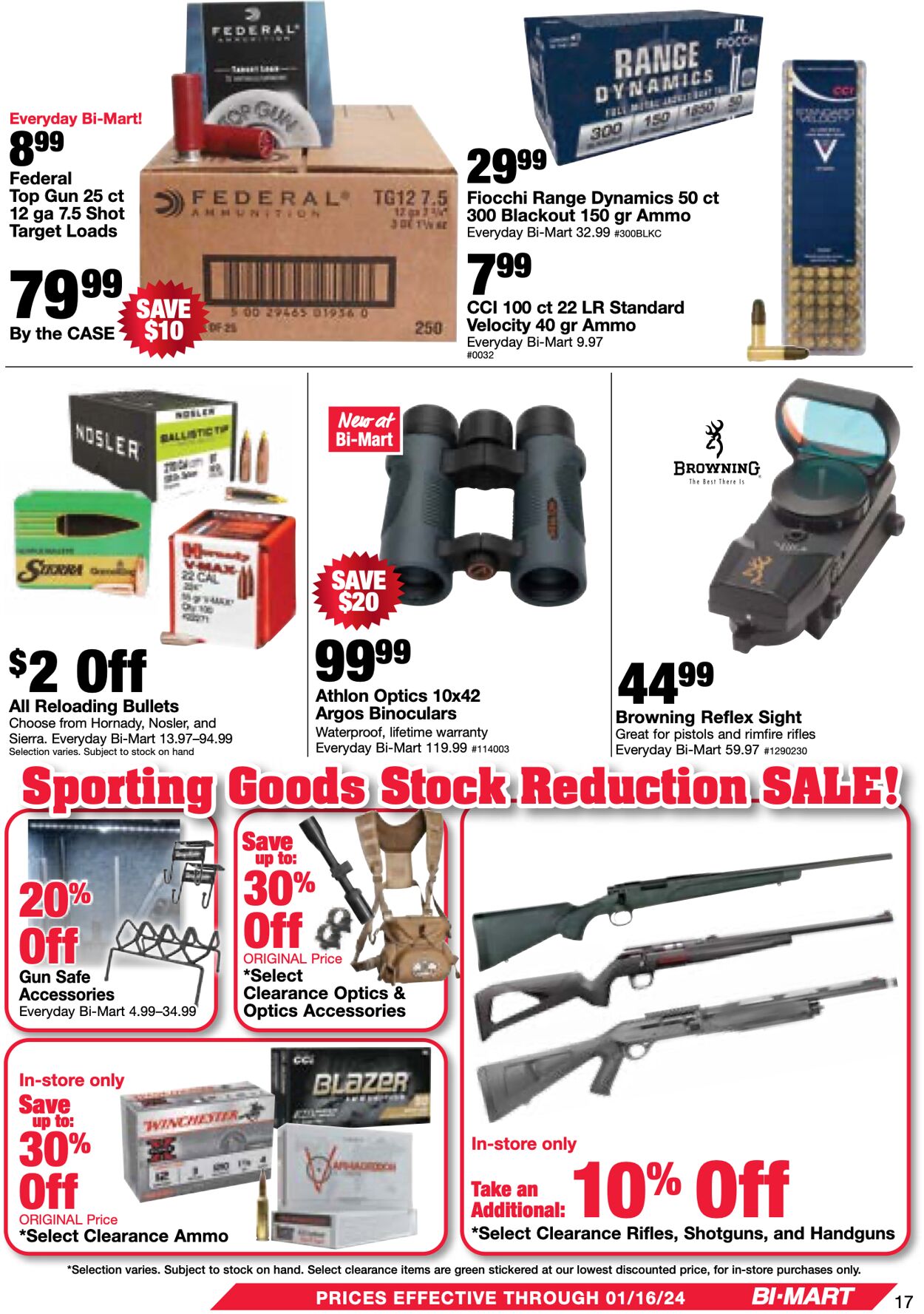 Bi-Mart Weekly Ad Circular - valid 01/02-01/09/2024 (Page 17)