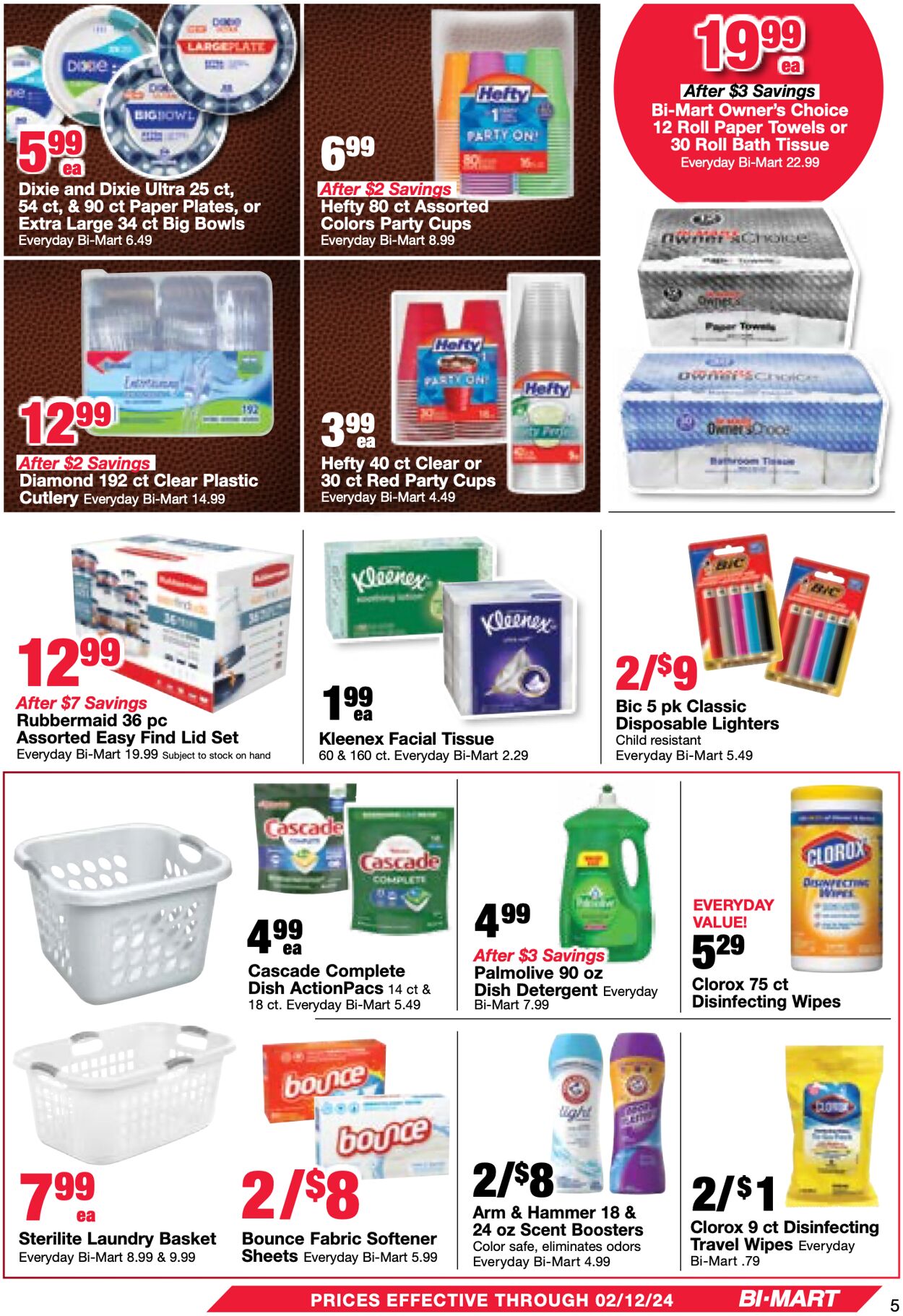 Bi-Mart Weekly Ad Circular - valid 01/30-02/06/2024 (Page 5)