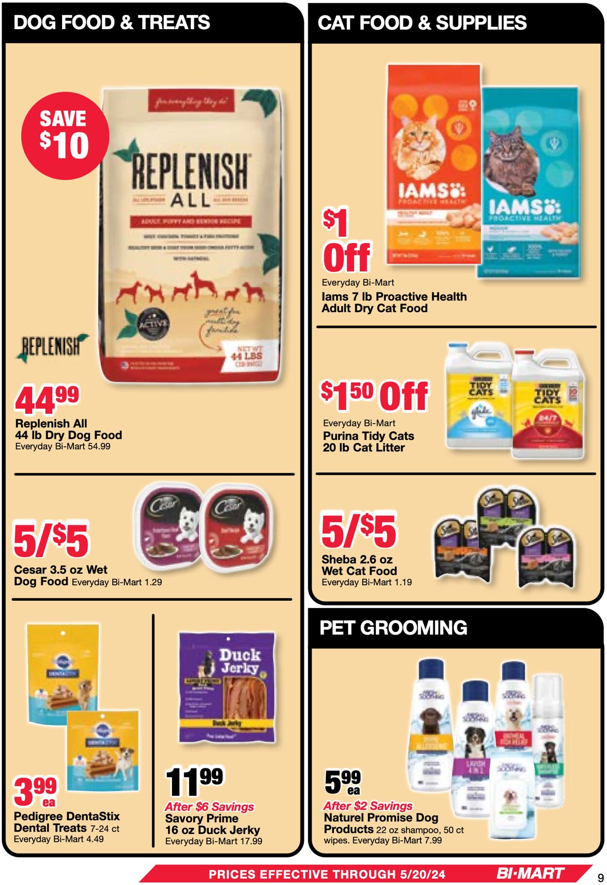 Bi-Mart Weekly Ad Circular - valid 05/07-05/14/2024 (Page 9)