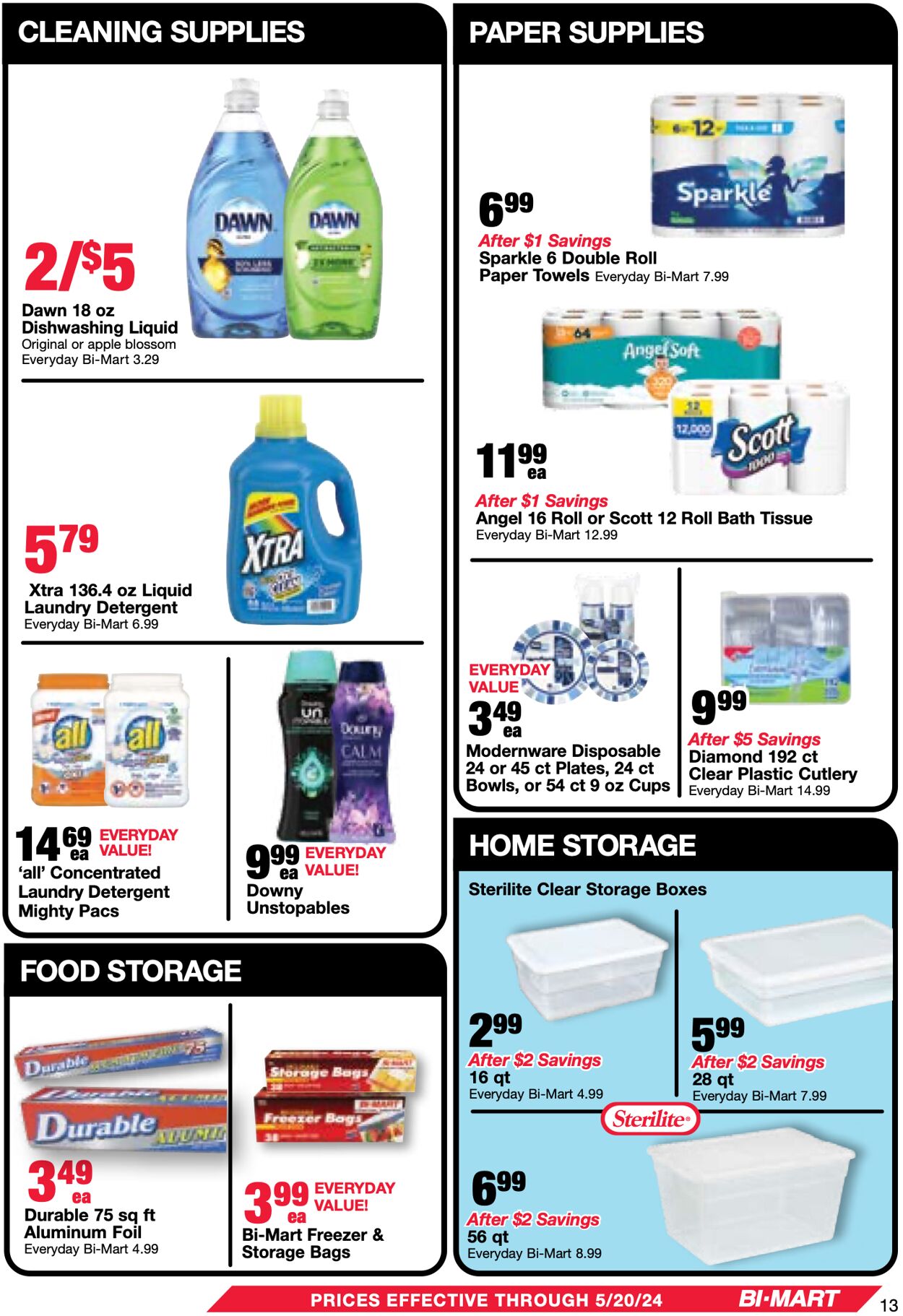 Bi-Mart Weekly Ad Circular - valid 05/07-05/14/2024 (Page 13)