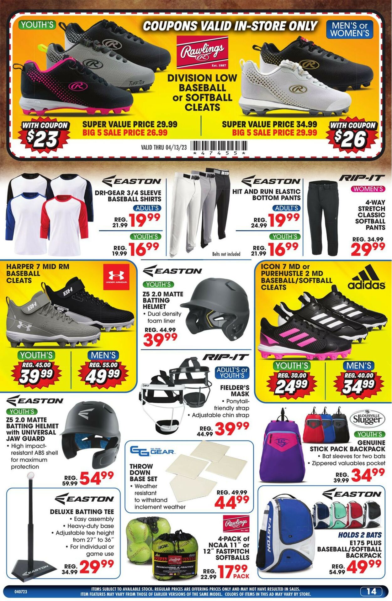 Big 5 Weekly Ad Circular - valid 04/07-04/13/2023 (Page 15)