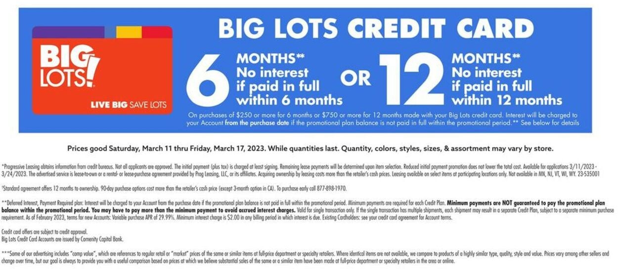 Big Lots Weekly Ad Circular - valid 03/11-03/17/2023 (Page 14)