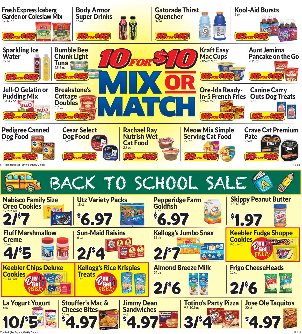 Boyer's Food Markets Weekly Ad Circular - valid 08/02-08/08/2020 (Page 2)