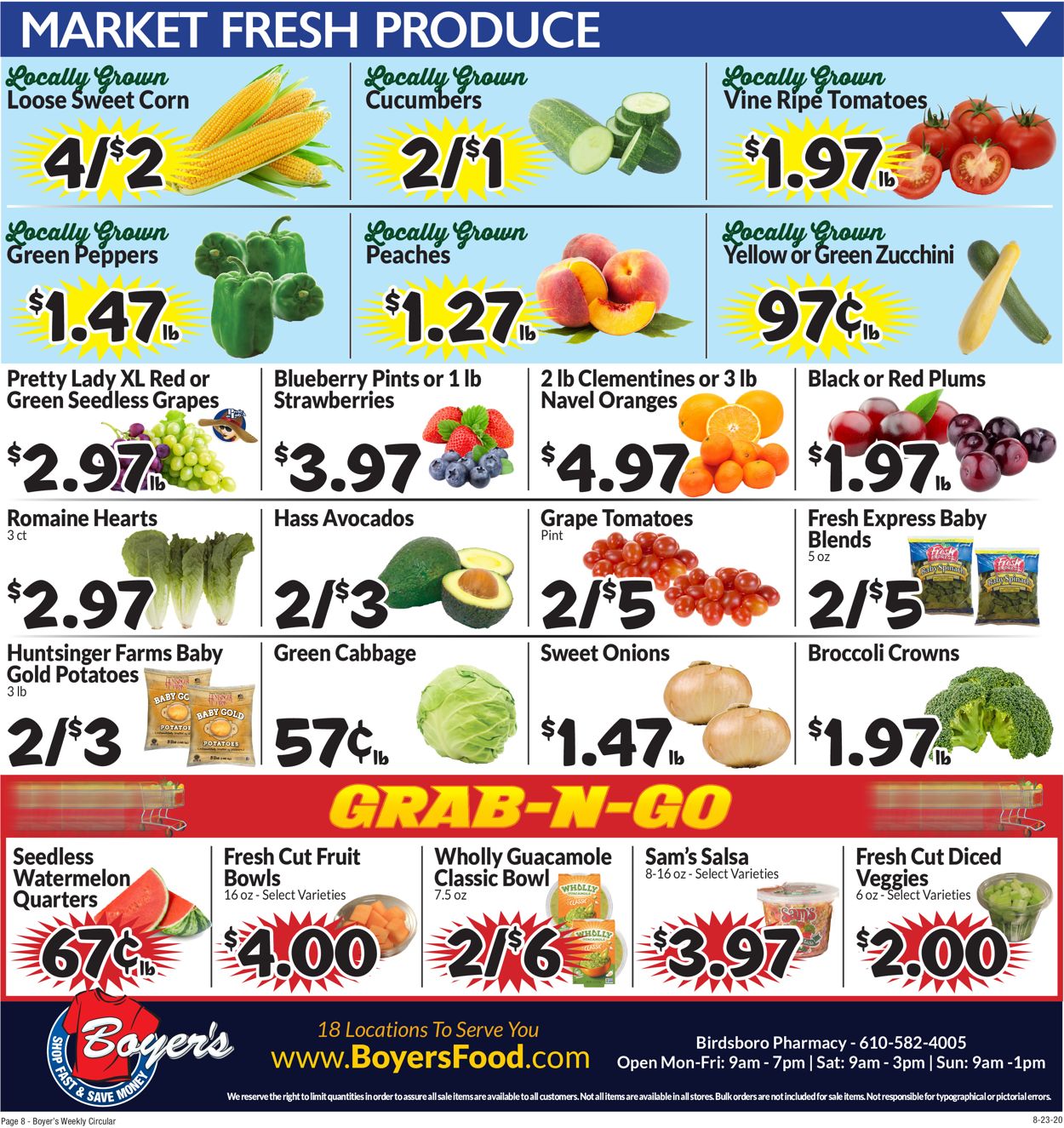 Boyer's Food Markets Weekly Ad Circular - valid 08/23-08/29/2020 (Page 11)
