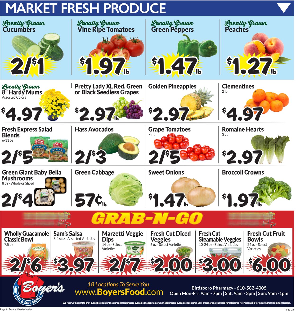 Boyer's Food Markets Weekly Ad Circular - valid 08/30-09/05/2020 (Page 11)