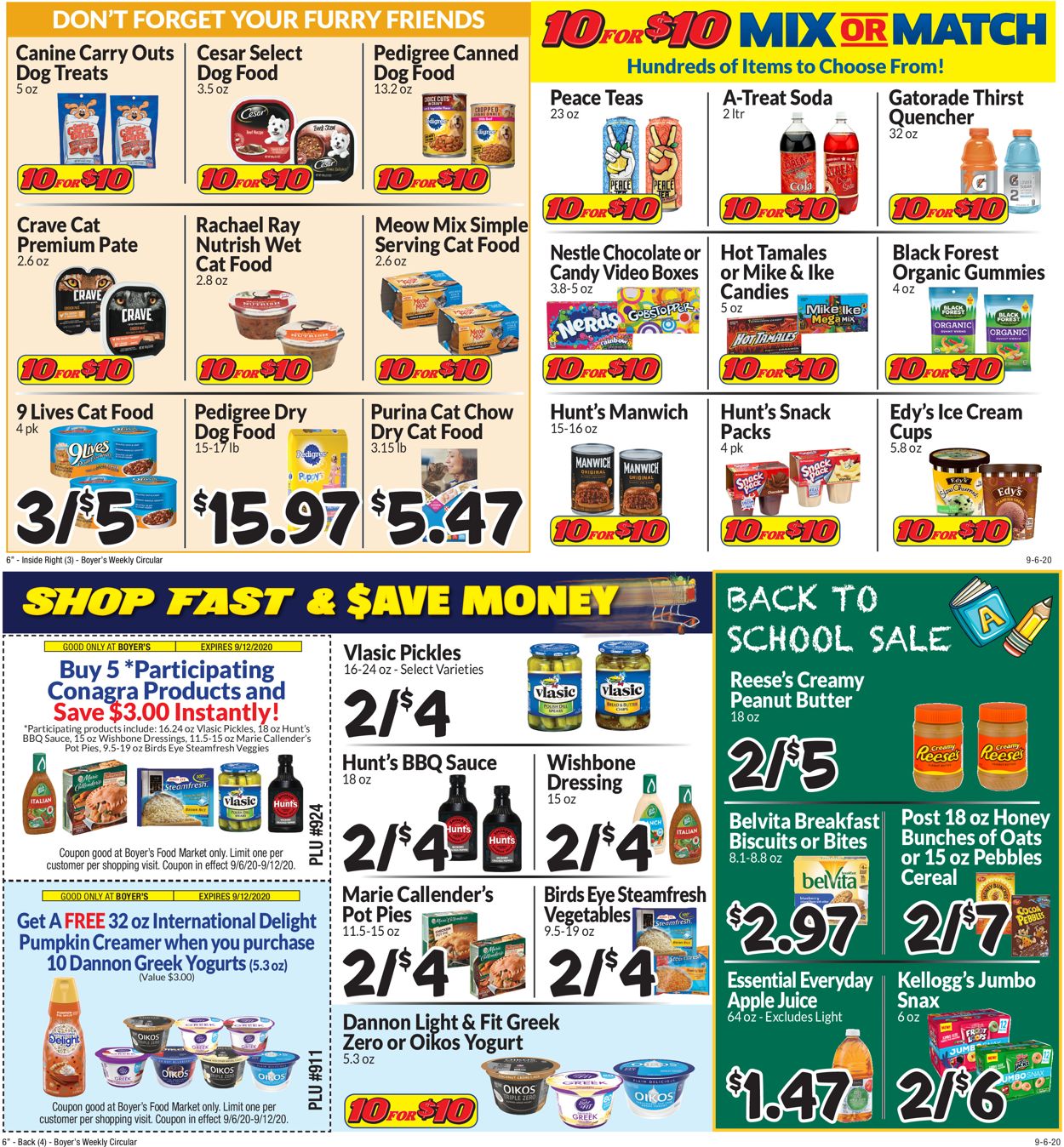 Boyer's Food Markets Weekly Ad Circular - valid 09/06-09/12/2020 (Page 2)