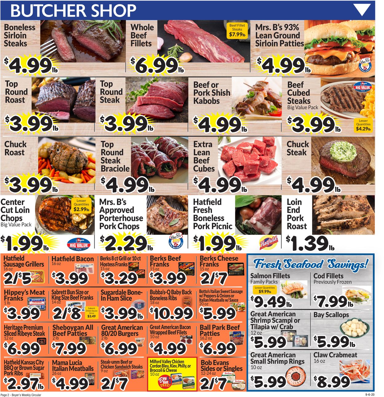 Boyer's Food Markets Weekly Ad Circular - valid 09/06-09/12/2020 (Page 4)