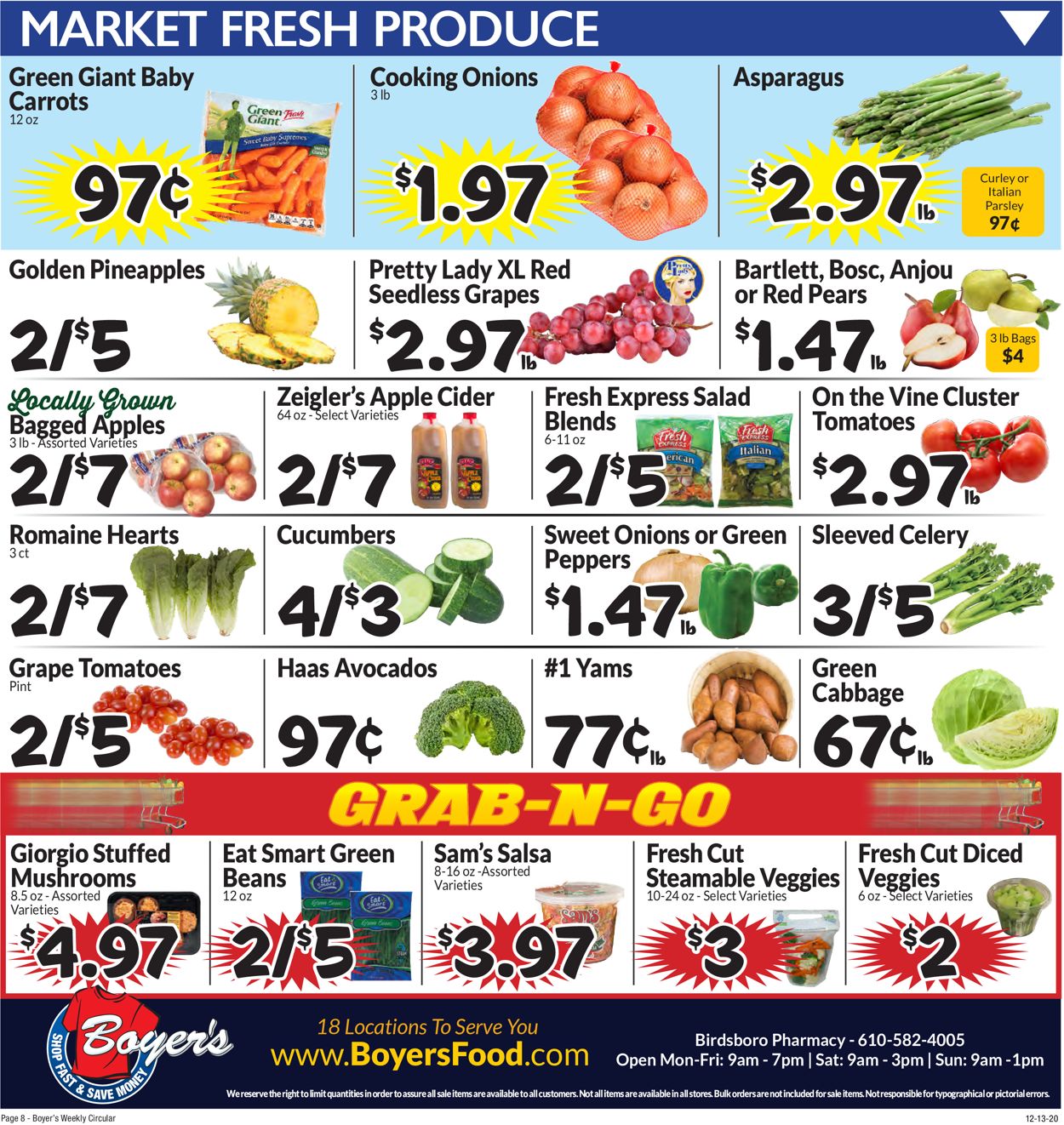Boyer's Food Markets Weekly Ad Circular - valid 12/13-12/19/2020 (Page 13)