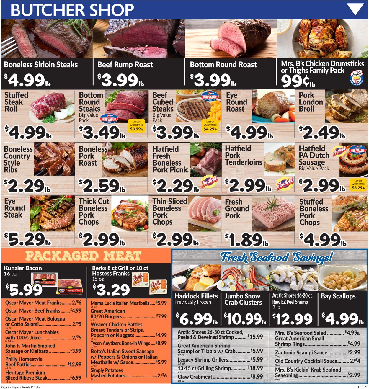 Boyer's Food Markets Weekly Ad Circular - valid 01/10-01/16/2021 (Page 4)