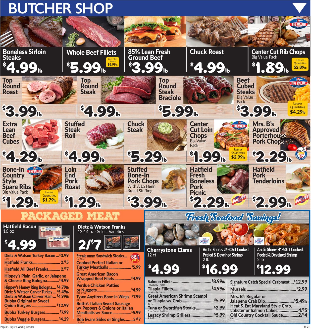 Boyer's Food Markets Game Day 2021 Weekly Ad Circular - valid 01/31-02/06/2021 (Page 4)