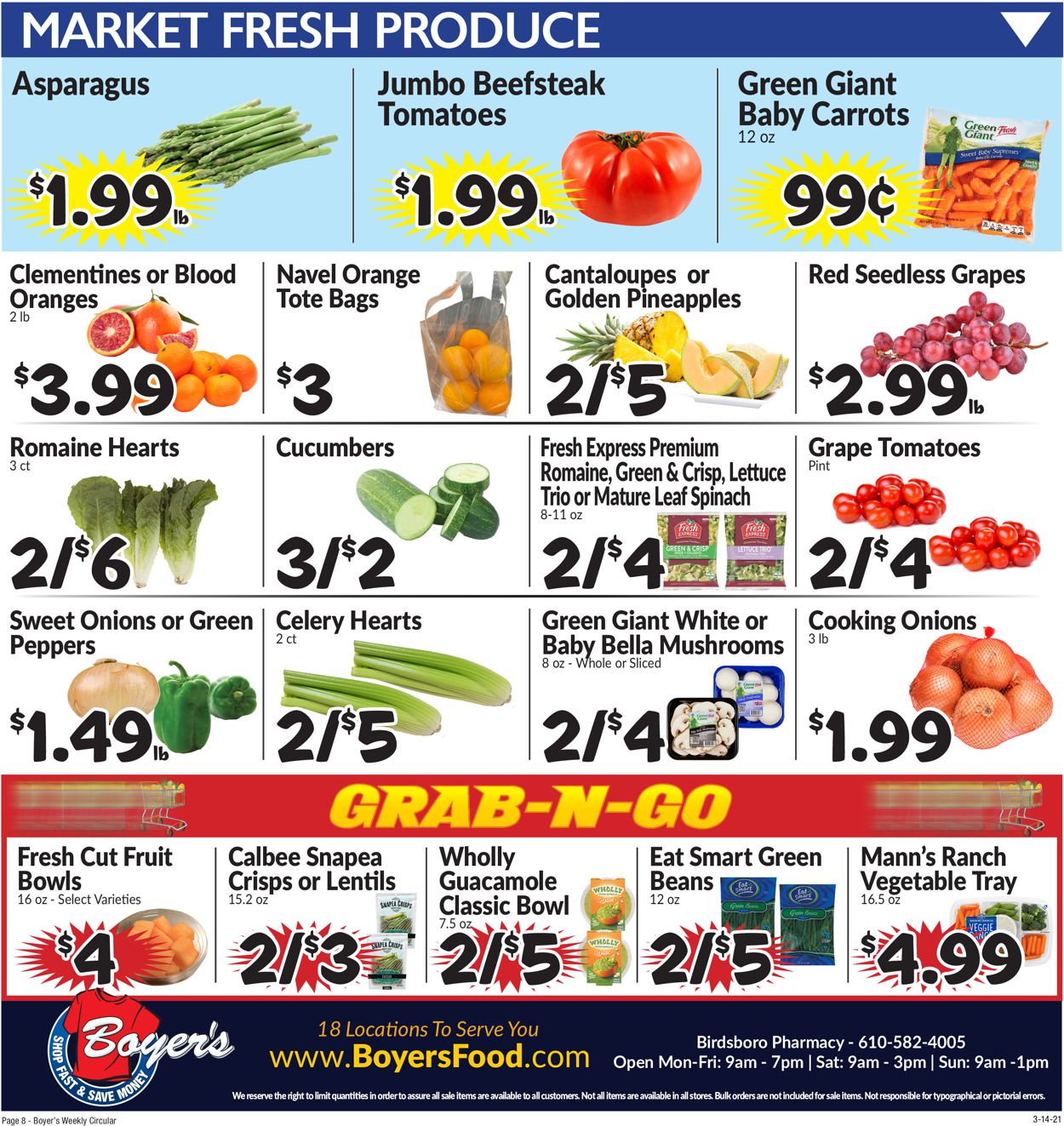 Boyer's Food Markets Weekly Ad Circular - valid 03/14-03/20/2021 (Page 11)