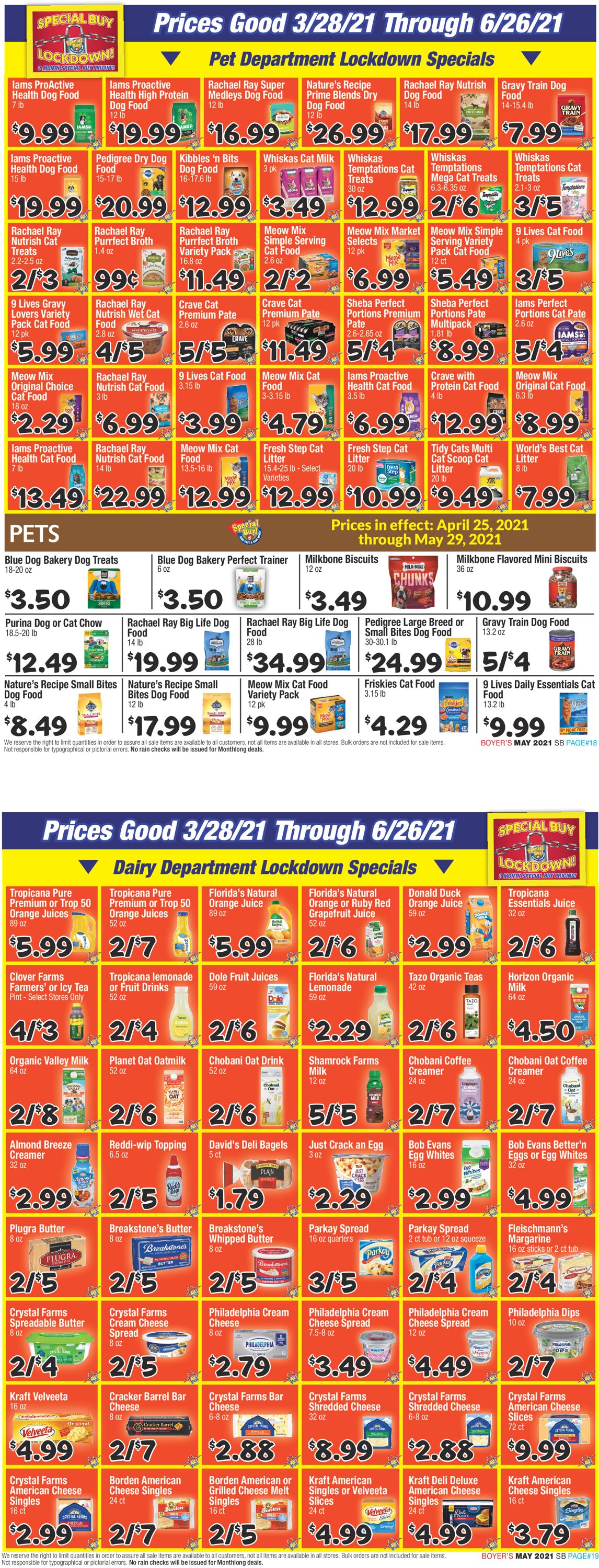 Boyer's Food Markets Weekly Ad Circular - valid 04/25-05/22/2021 (Page 10)